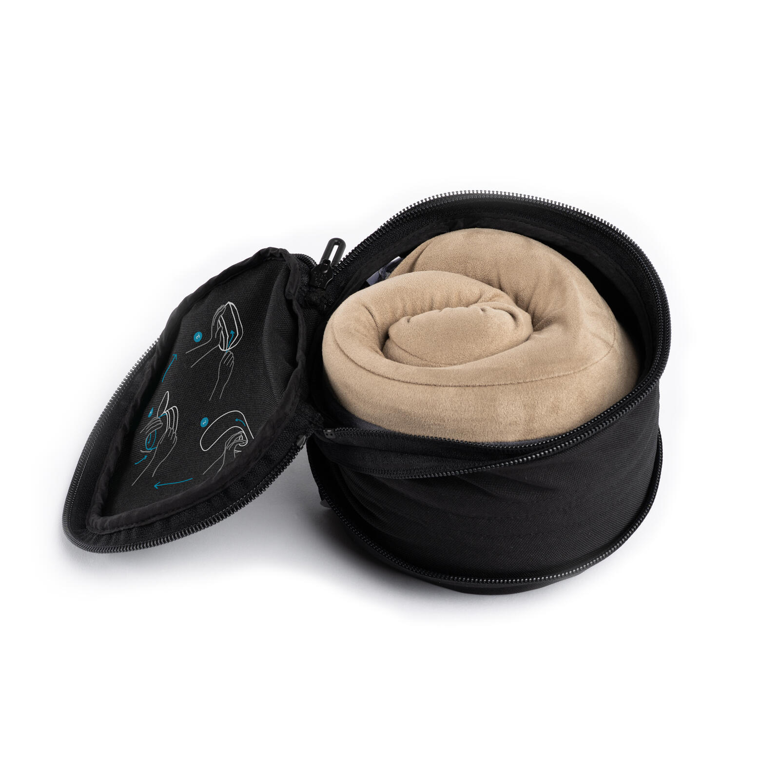 Comfort Pillow Neck Nackenkissen Reise Reisekissen mit Memory-Schaum-Füllung 6/7