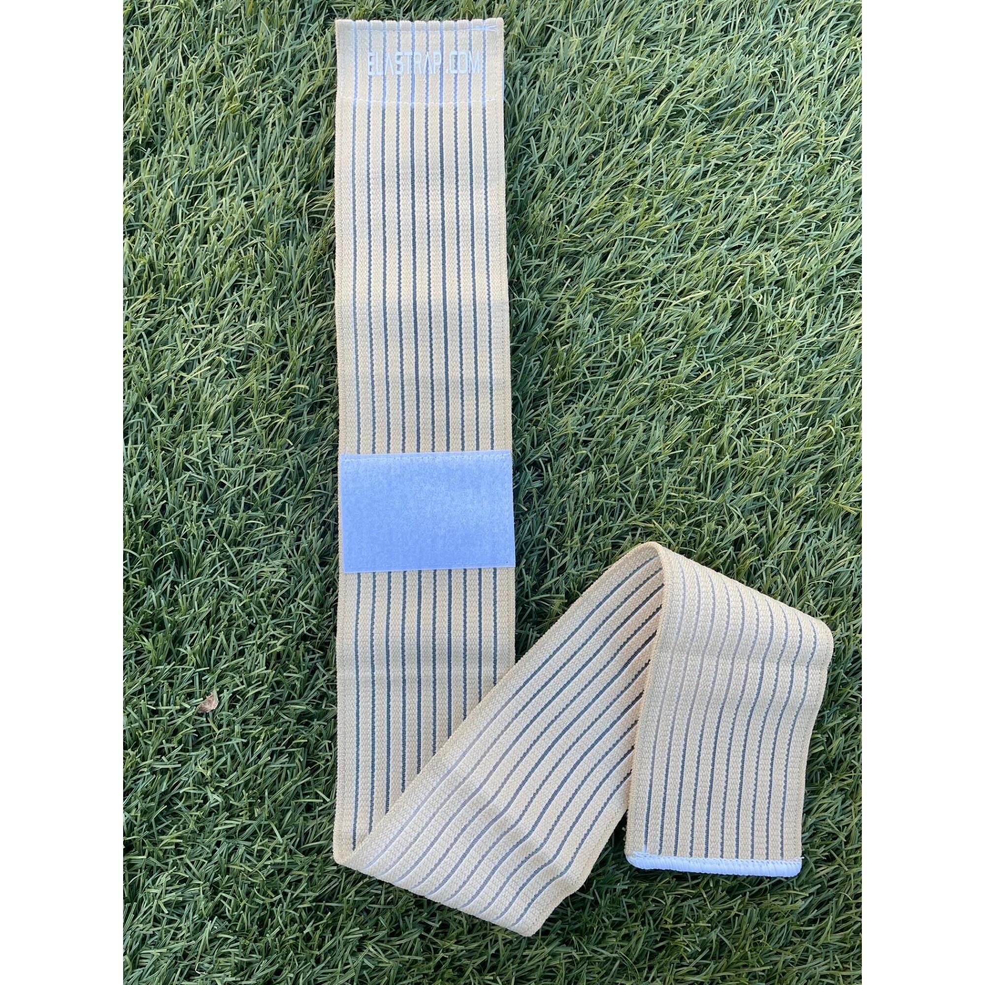 Elastrap - Bande Bandage Strap Sangle Elastique Fixation Maintien Poche Glace Gel Electrode - Bande De Maintien - Beige - 70 Cm - Decathlon