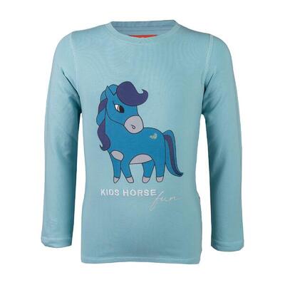 Meisjes-t-shirt met lange mouwen red horse mila fw23