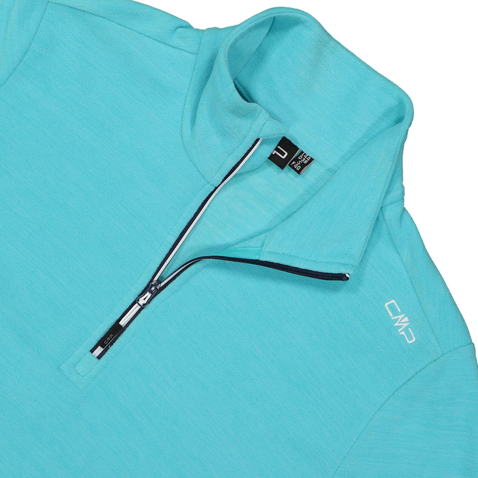 Polaire 1/2 zip en jersey jaspeado mujer CMP 3/7