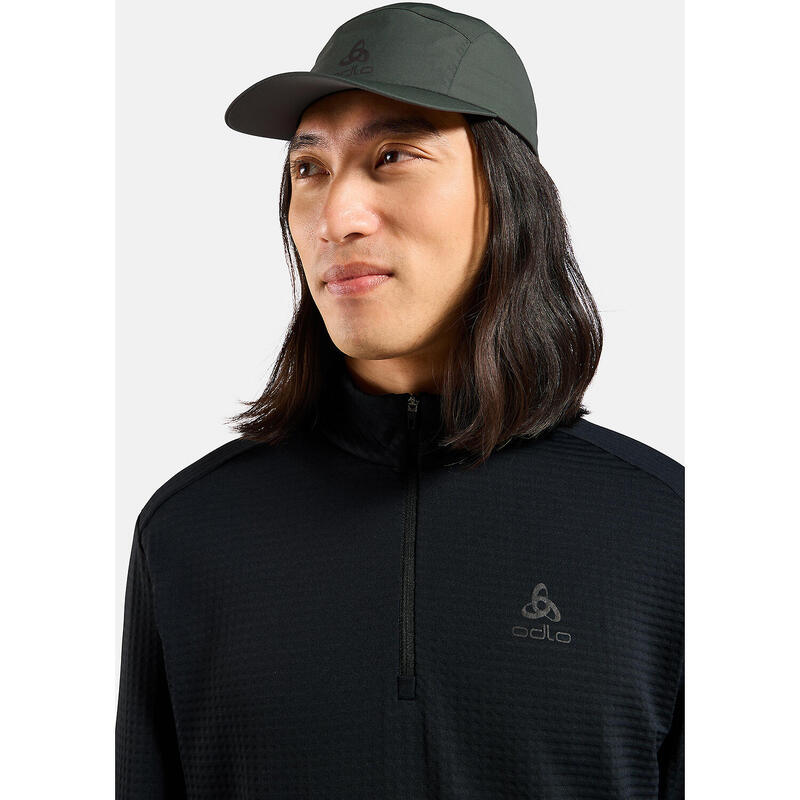 ODLO Odlo Mid Layer 1/2 Zip Essential Thermal  ZWART L