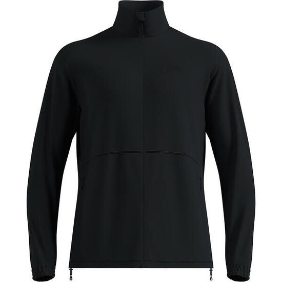 Bluza bez kaptura rozpinana Odlo Mid layer full zip CLASSIC FLEECE czarna