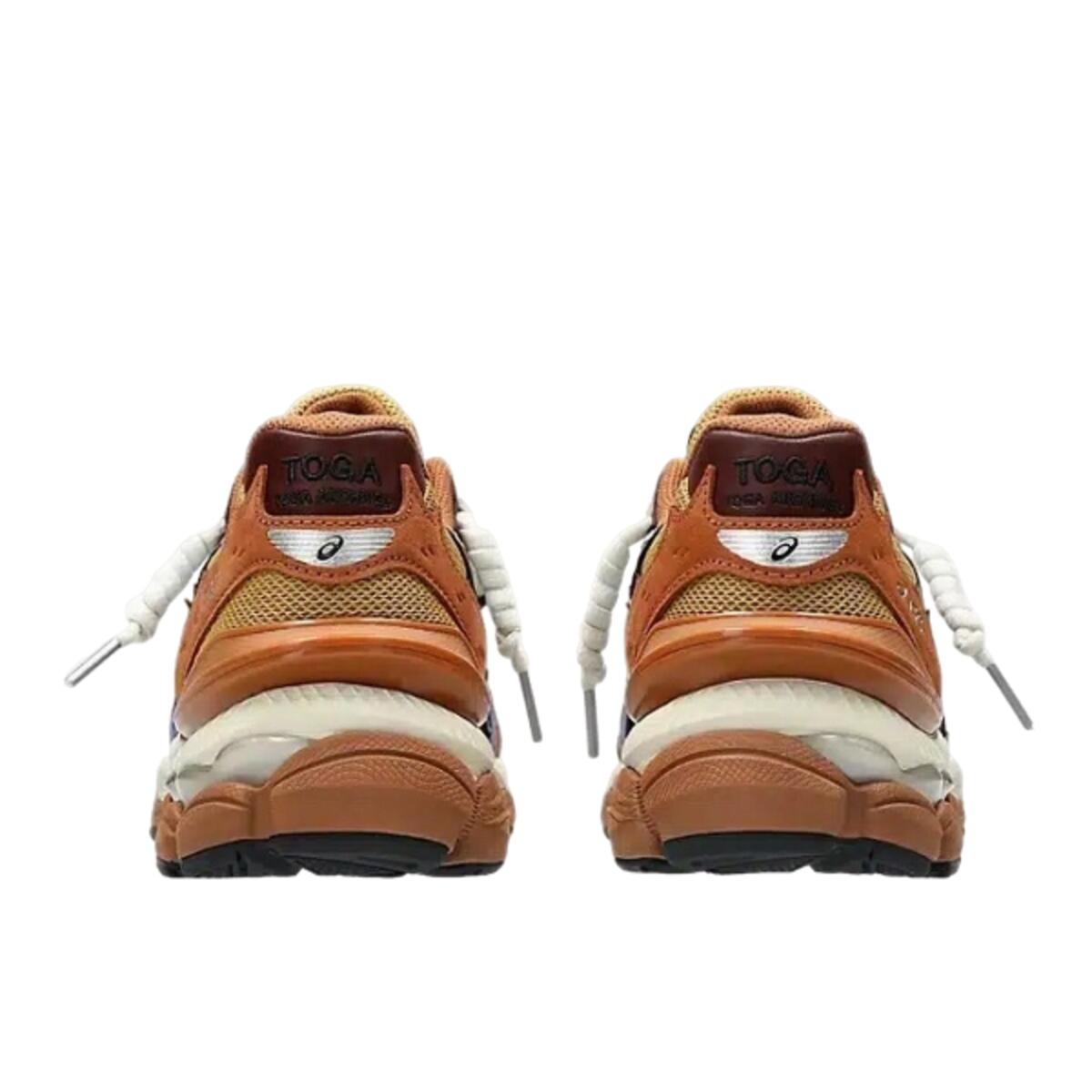 Chaussures  Gel-Cumulus 16 TOGA Brown Blue Pure Silver 3/4