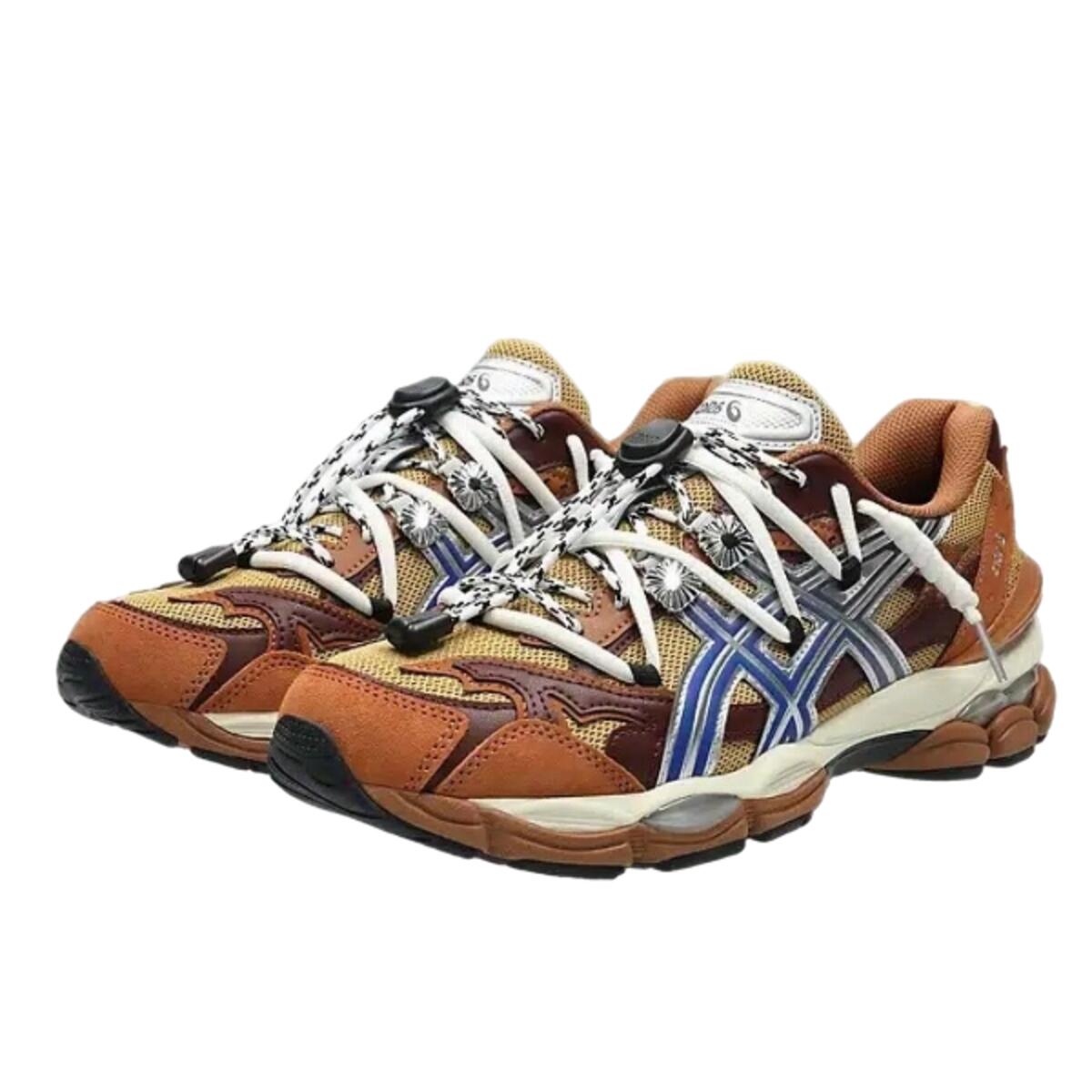 Chaussures  Gel-Cumulus 16 TOGA Brown Blue Pure Silver 2/4