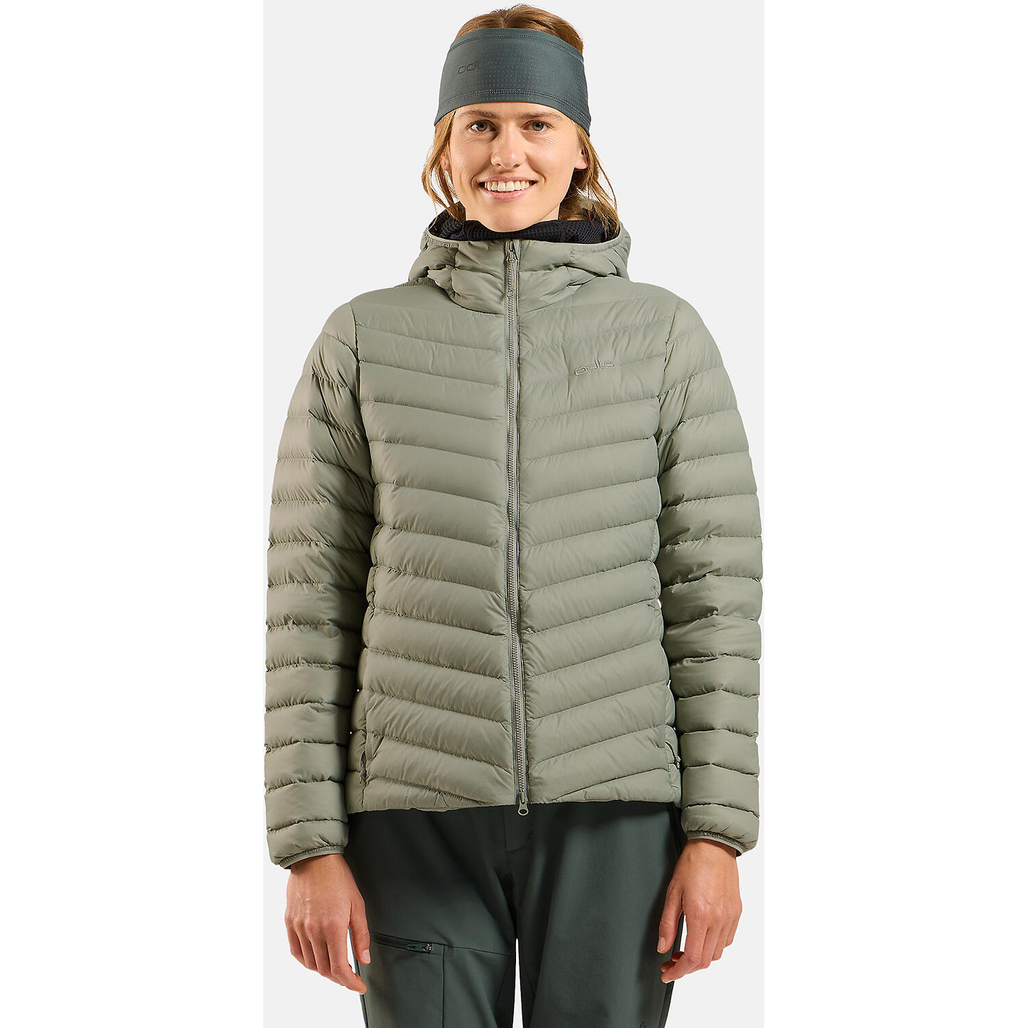 Kurtka puchowa Odlo Jacket insulated X-ALP PACKABLE DOWN 3/7