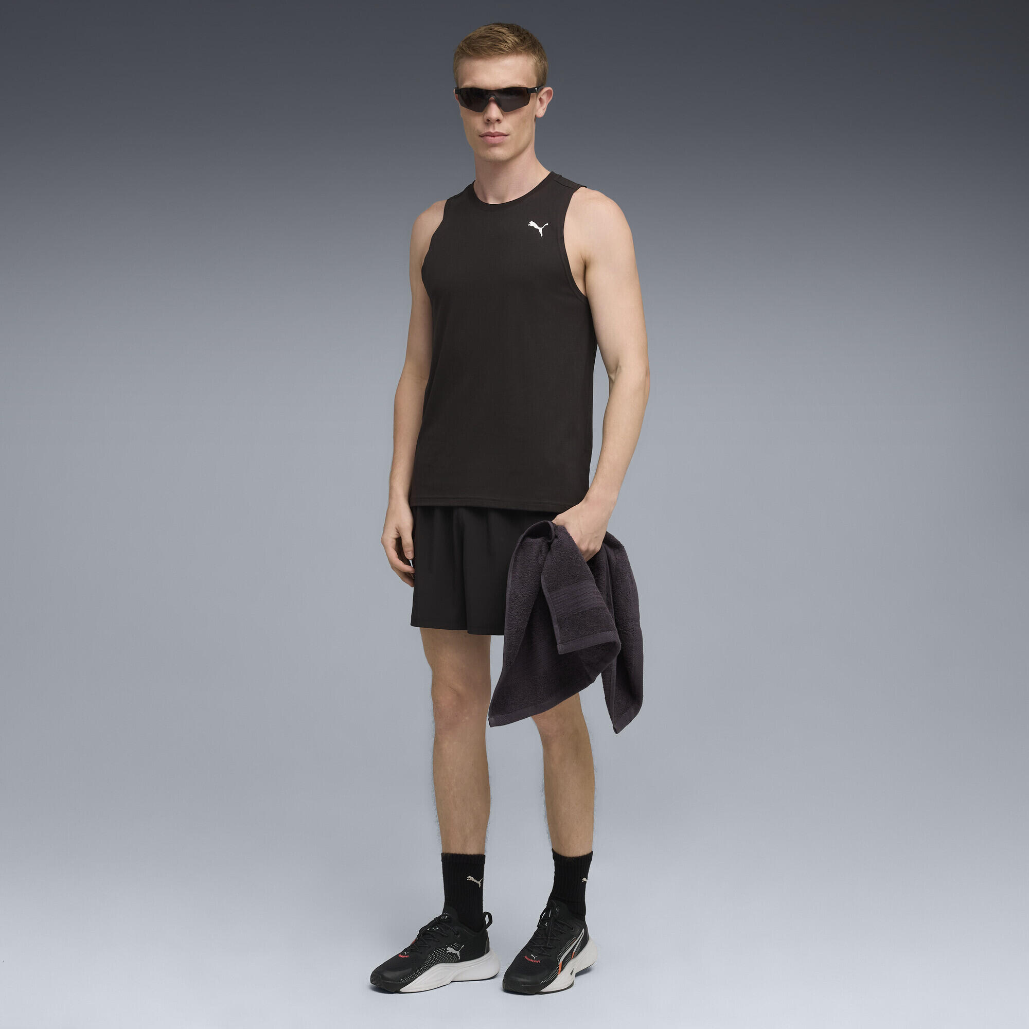 TAD TECH Triblend Sleevless Tank Men PUMA 4/5