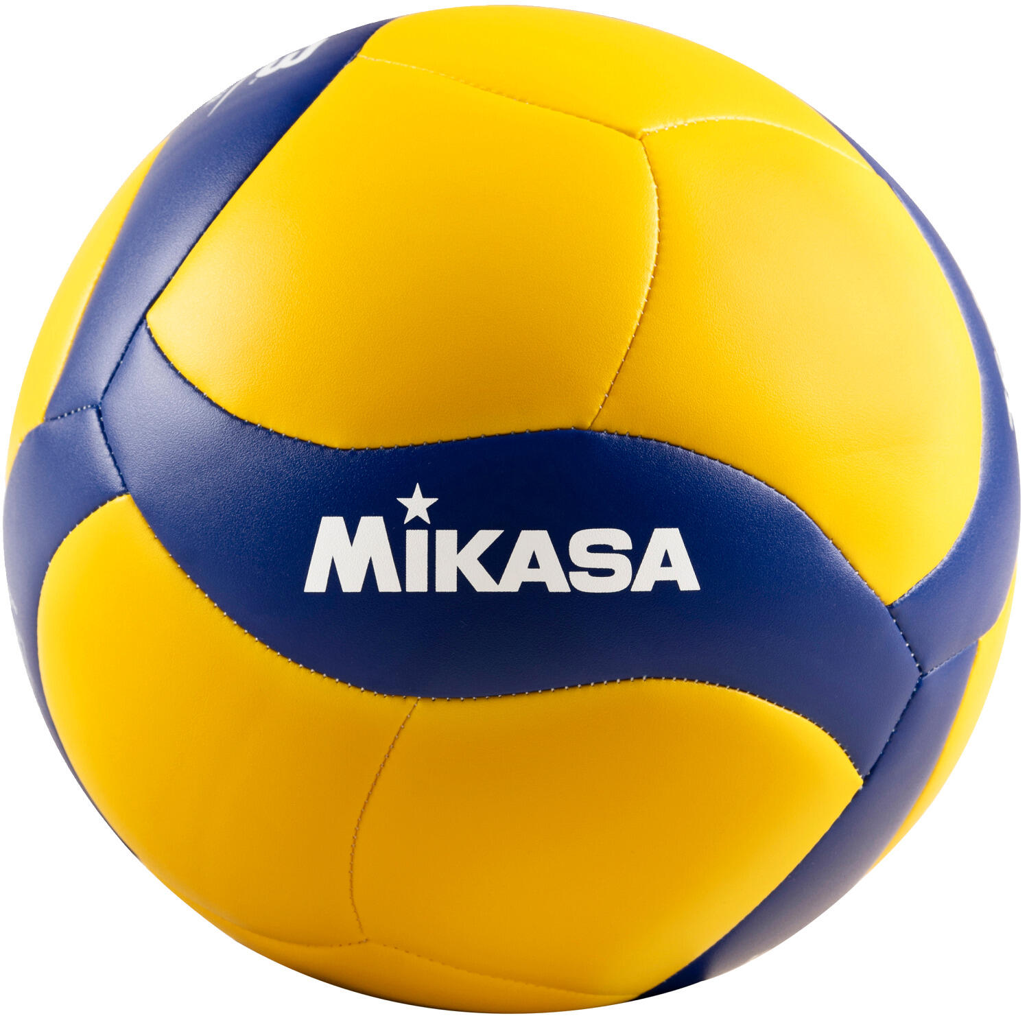 Minge de volei Mikasa V360 SL galben/albastru, mărimea 5