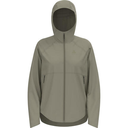 Women's Odlo Active 365 Performance Knit Regenjacke Schwarz