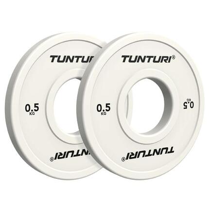 Disques Bumper - vert - 1 kg - set