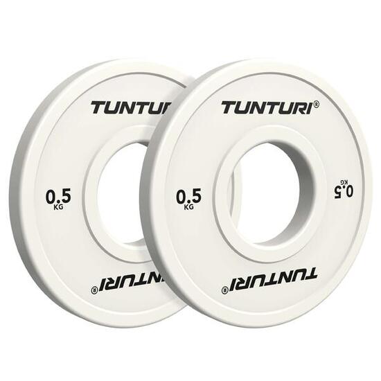 Disques Bumper - blanc - 0,5 kg - set