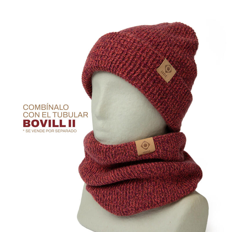 Izas Moderne Strickmütze BOVILL , warm und unisex für den Winter und die 3/3