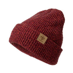 Bonnet tricoté moderne BOVILL, chaud et unisexe pour l'hiver et l'entre-saison.