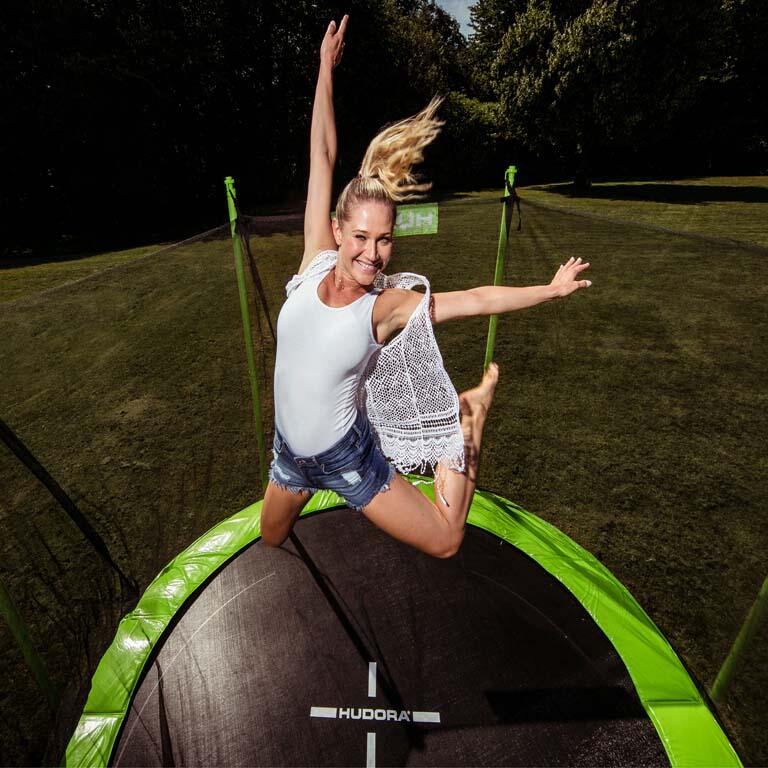 Trampolin Fabulous 400V mit Sicherheitsnetz 2/7