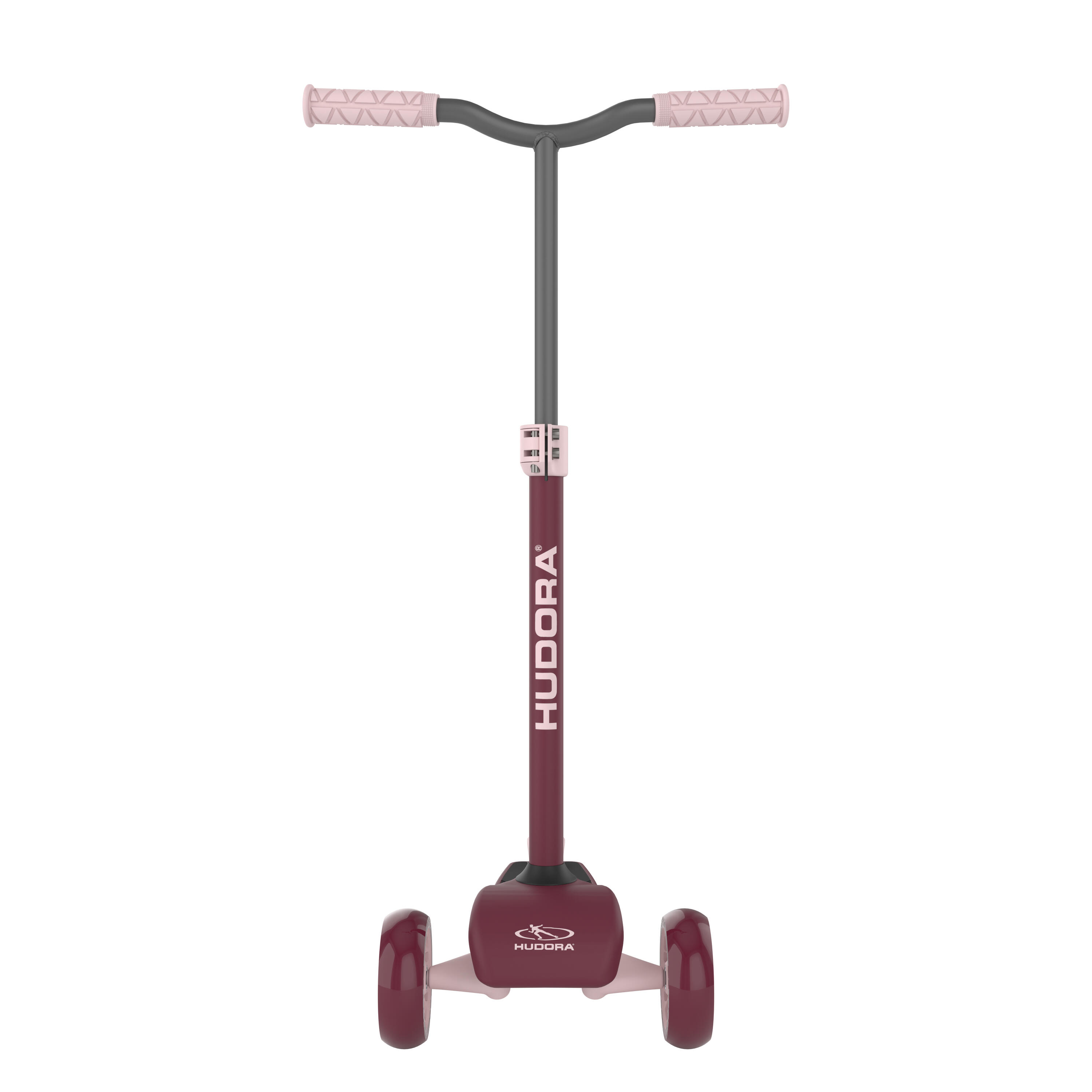 Tri-Scooter  Dreirad-Roller höhenverstellbar, bordeaux 3/7