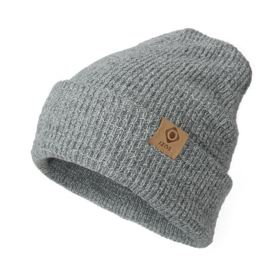 Bonnet tricoté moderne BOVILL, chaud et unisexe pour l'hiver et l'entre-saison.