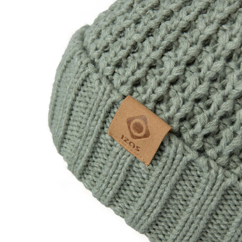 Berretto a maglia termica CAREY con fodera interna in pile per l'inverno e l'out 2/3