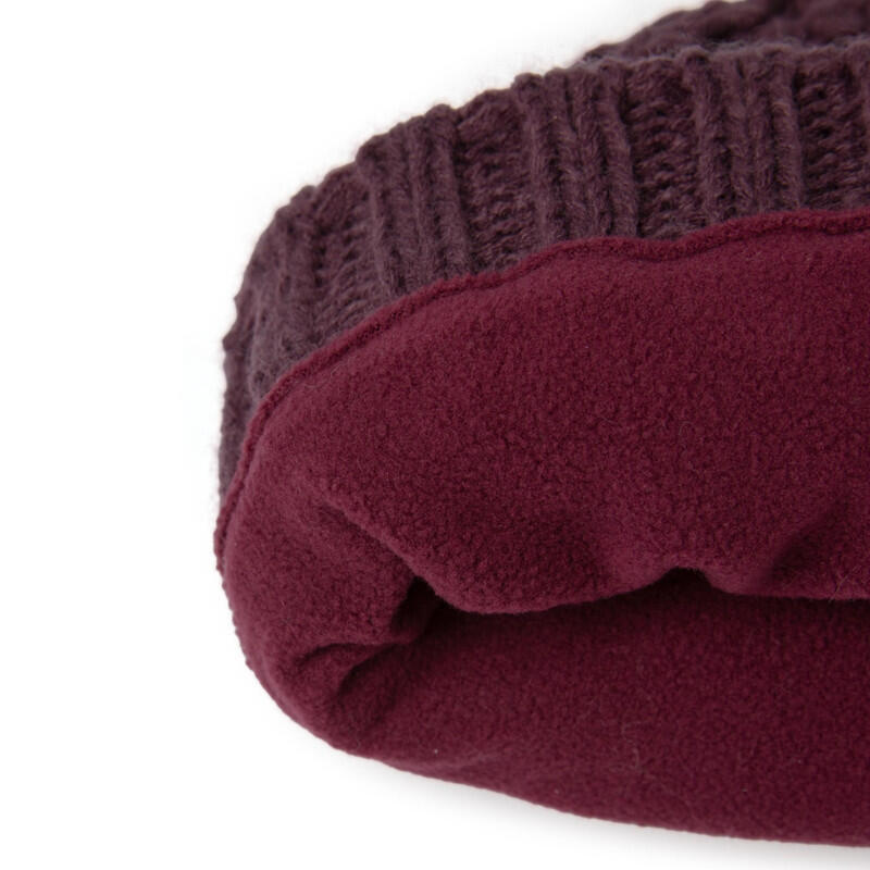 Gorro de punto térmico CAREY con forro polar interior para invierno y outdoor 3/3