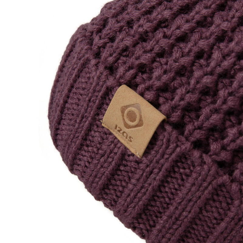 Gorro de punto térmico CAREY con forro polar interior para invierno y outdoor 2/3