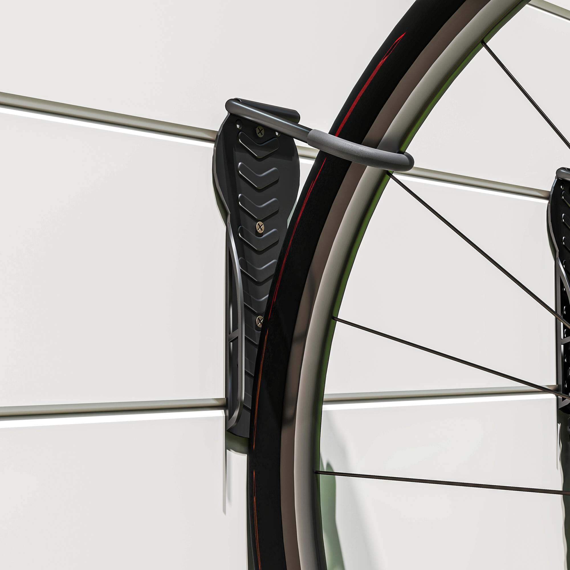 Soportes de pared para bicicletas SPORTNOW - Set de 4 piezas 5/5