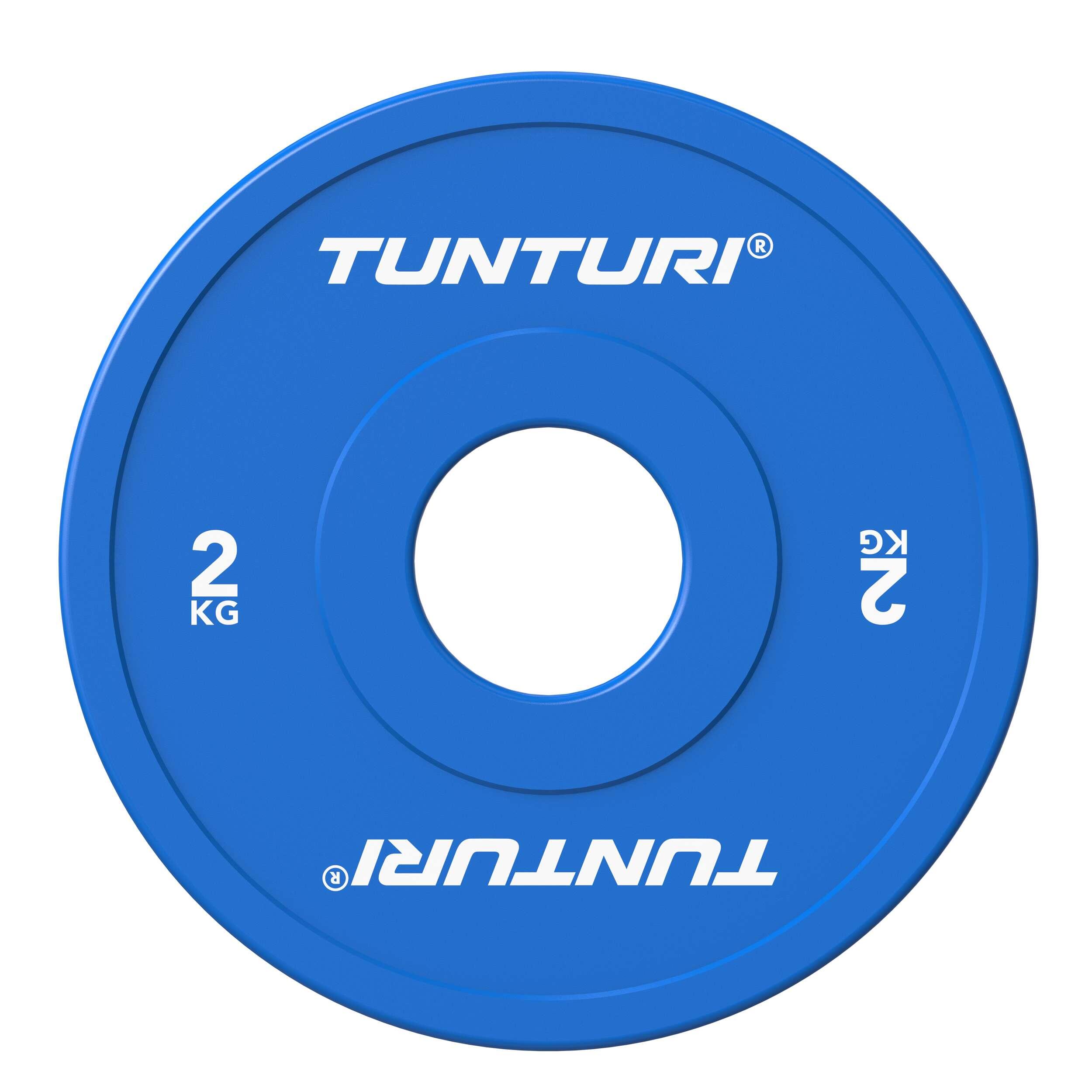 Set dischi bumper - blu - 2kg 2/4
