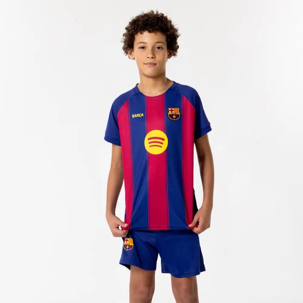 Frenkie de Jong FC Barcelona Strój Domowy 25/26 Dla Dzieci