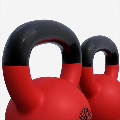 2 KETTLEBELLS FONTE AVEC REVÊTEMENT NÉOPRÈNE | MUSCULATION | 12KG ET 16KG 4/7