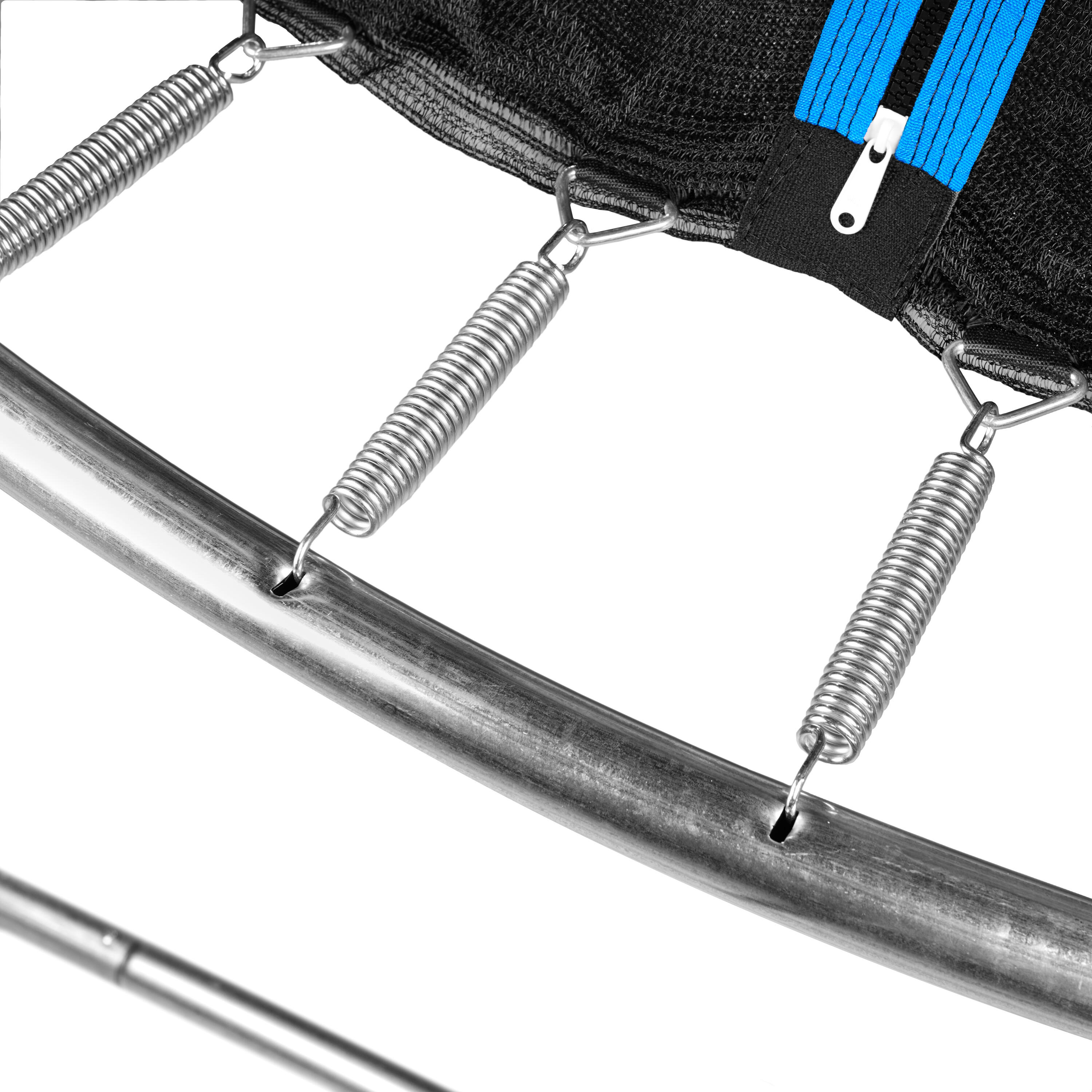 Start Trampolin 300V mit Sicherheitsnetz, blue 2/4