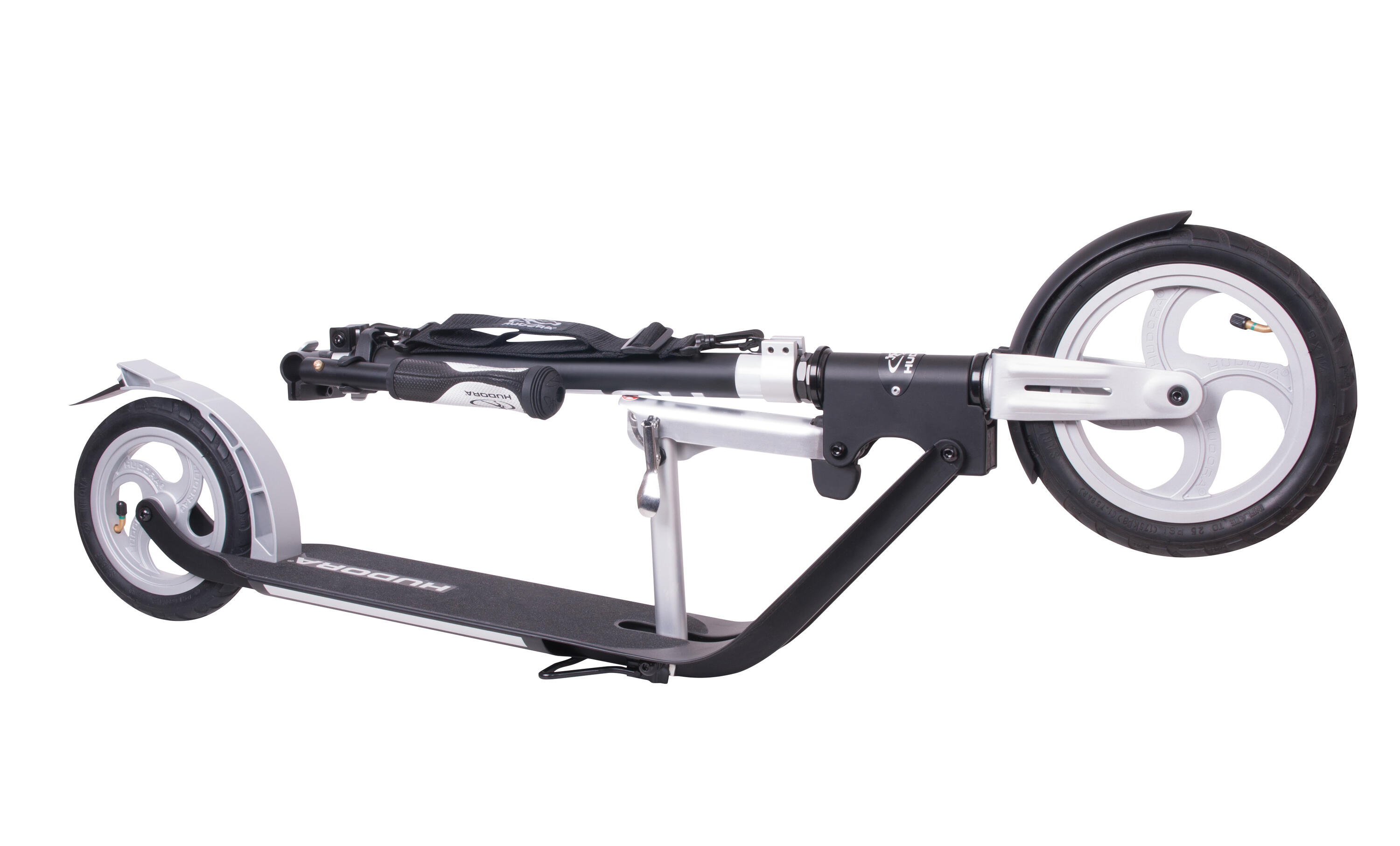 Hulajnoga dla młodzieży i dorosłych Hudora BigWheel AIR 230 pompowane koła 2/7