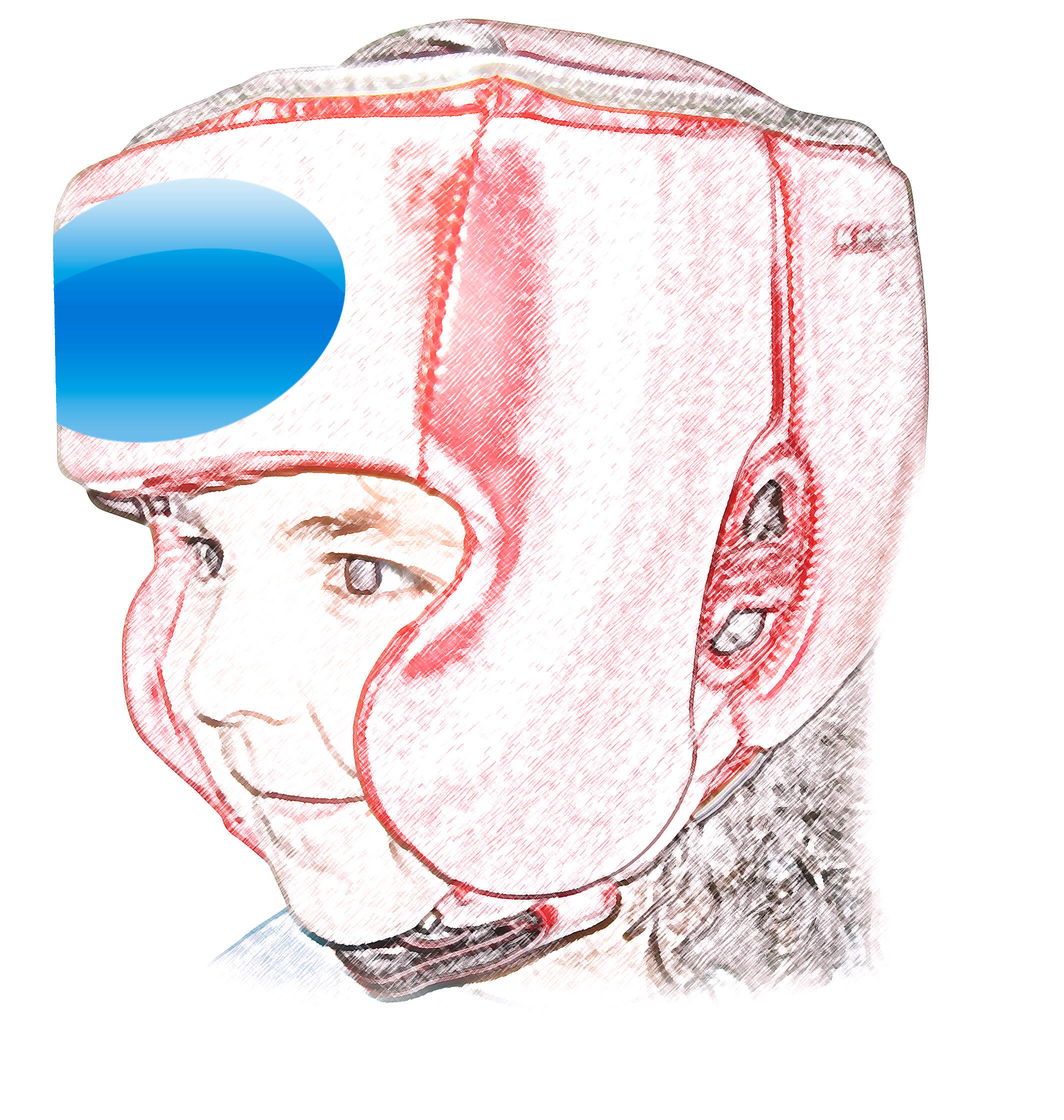 Casque boxe enfant kidguard montana 2/3