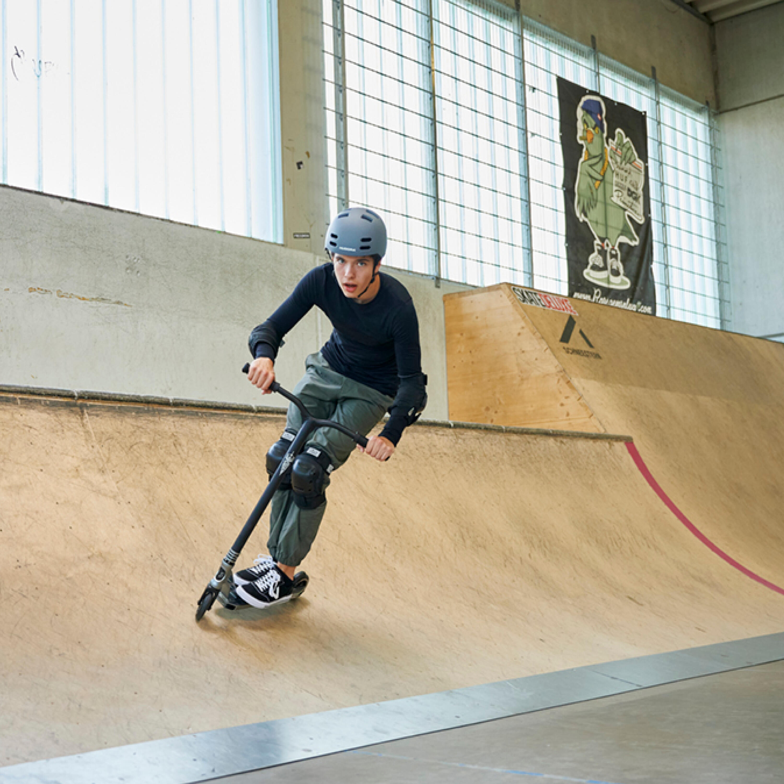 Stunt Scooter 360 Pro Freestyle-Roller, anthrazit 5/5