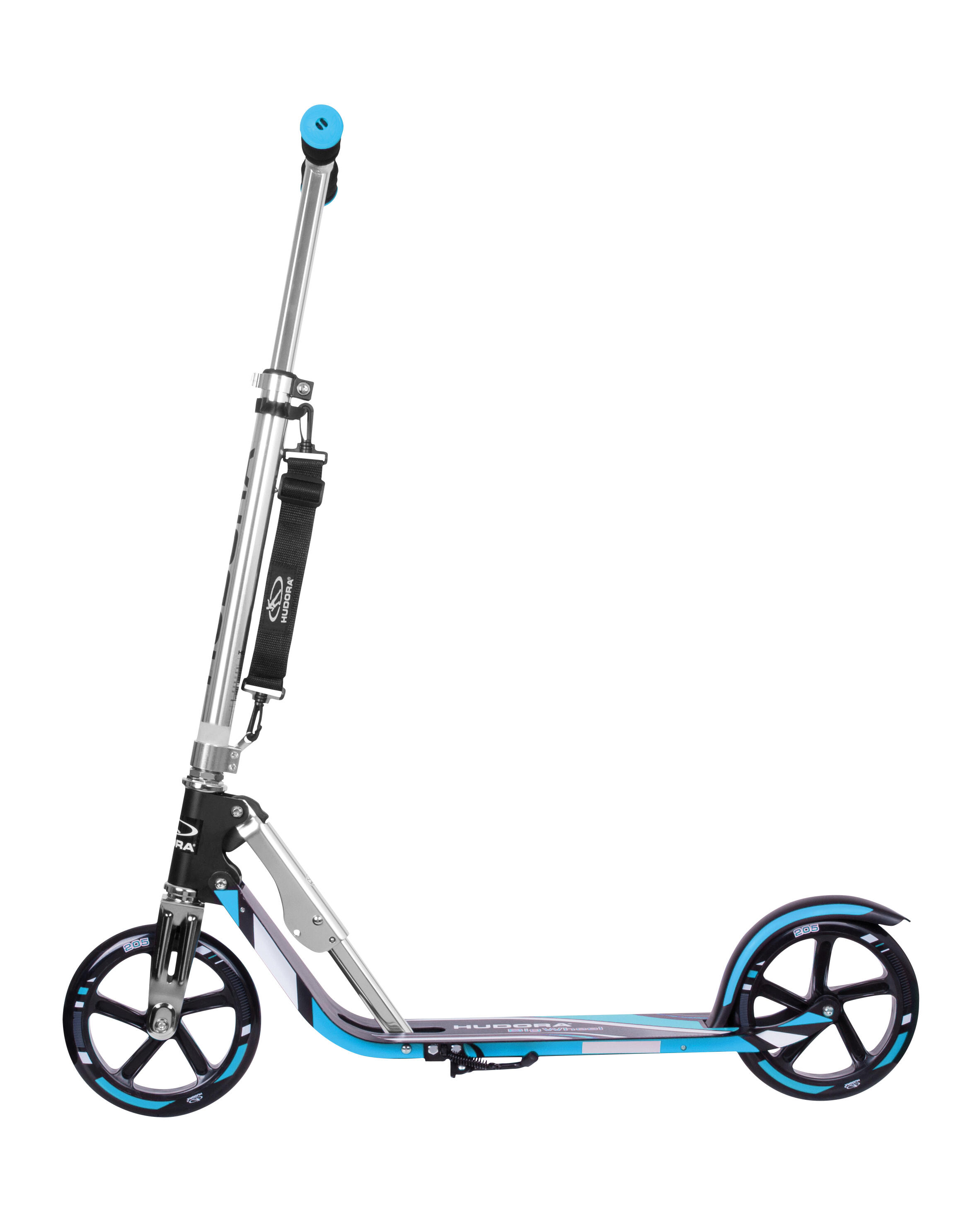 Hudora Scooter Big Wheel Step RX205 - Noir Bleu 4/4
