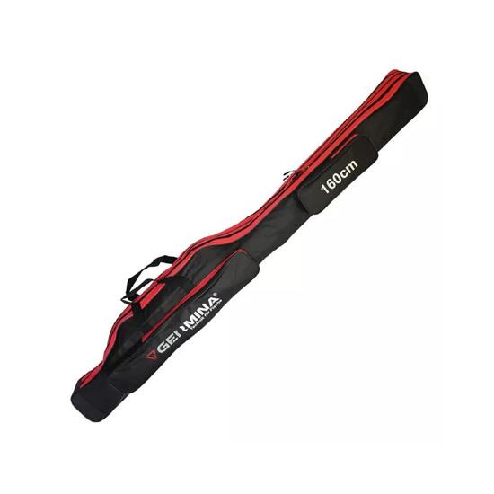 Pokrowiec na wędki Germina trzykomorowy 160 cm