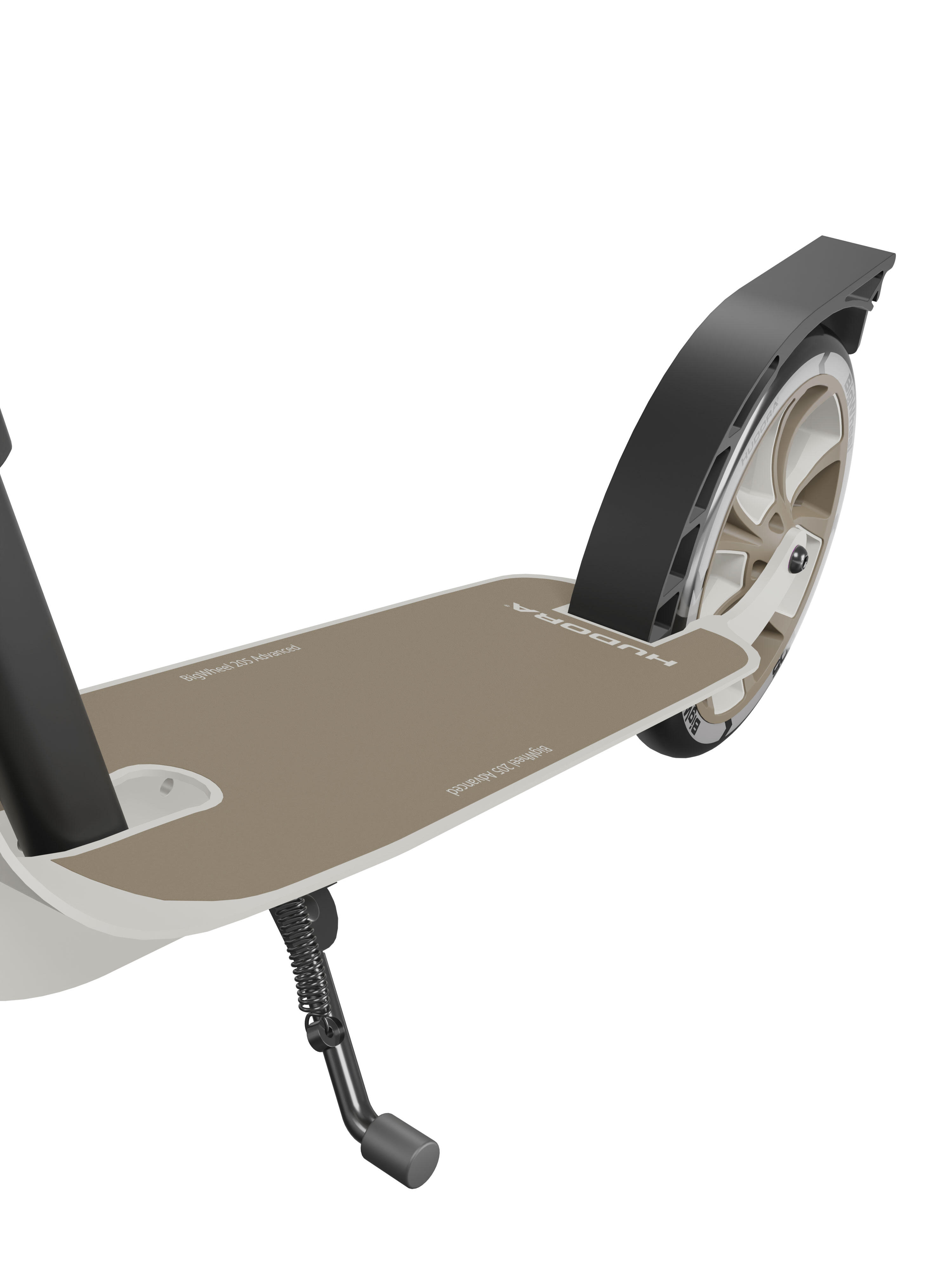 Scooter BigWheel® 205 Advanced Tretroller höhenverstellbar, ivory 5/7