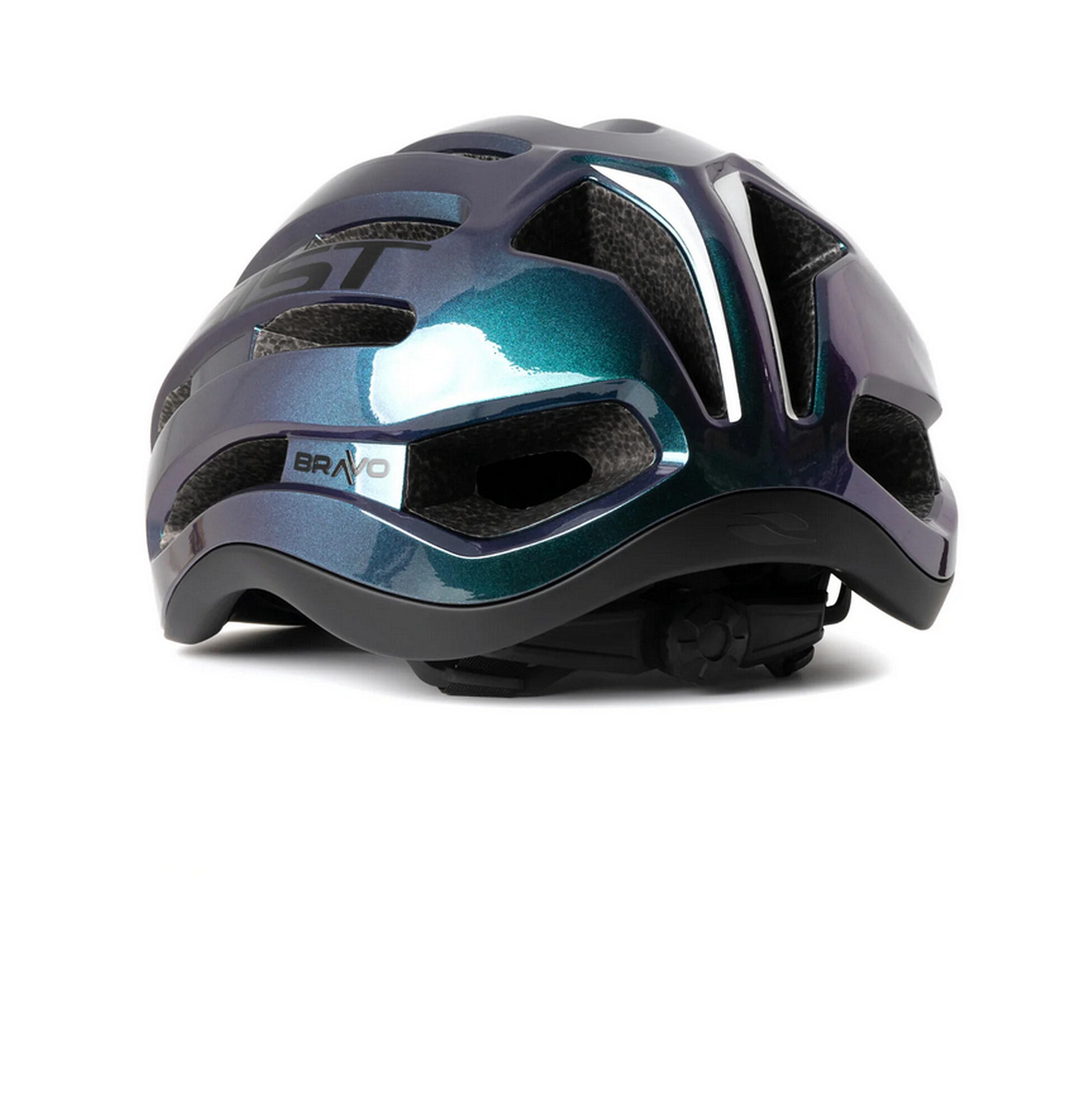 Rennrad- Fahrradhelm BRAVO METAL, HOLOGRAPHIC 2/2