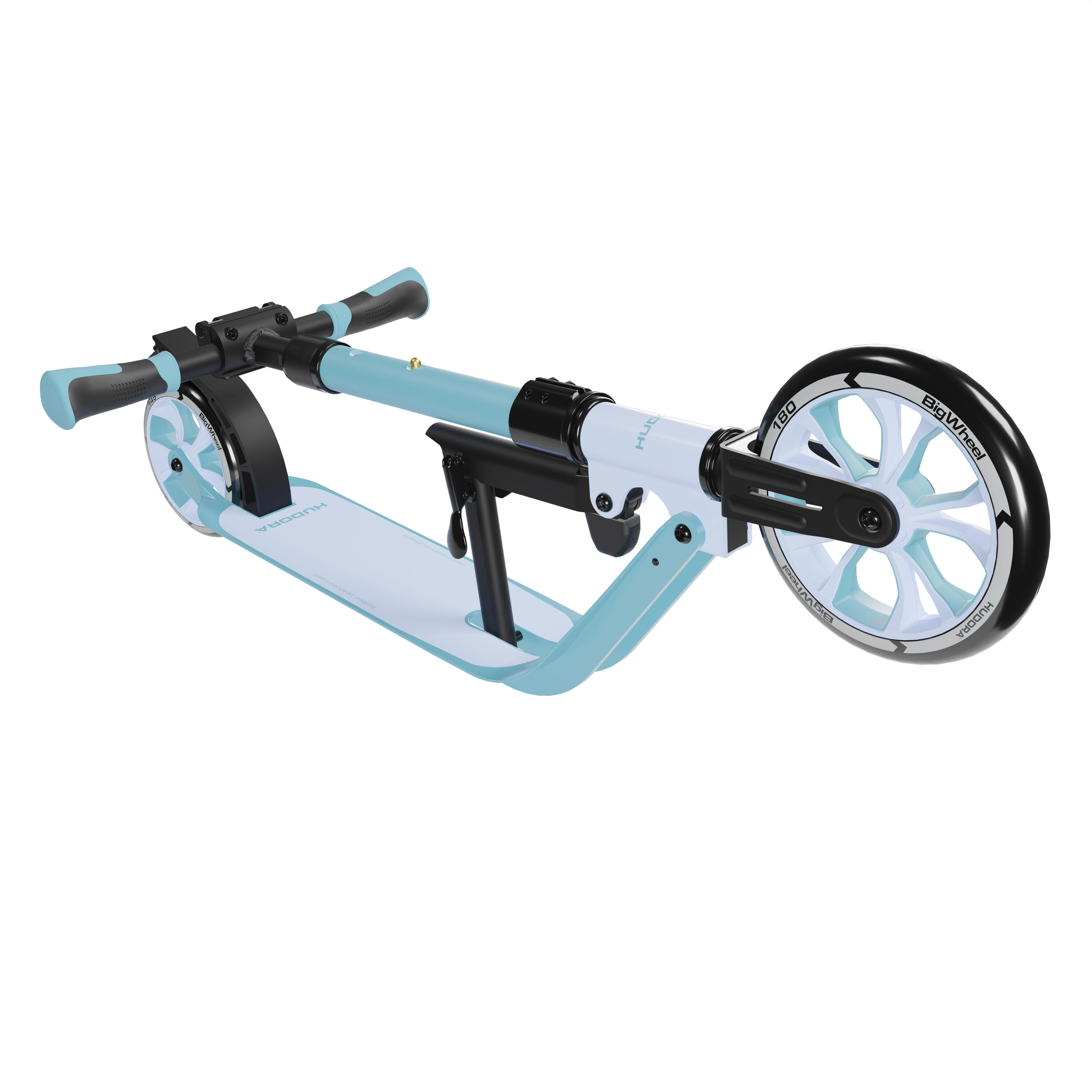 Scooter BigWheel® 180 Advanced Junior Tretroller höhenverstellbar, sky blue 6/7