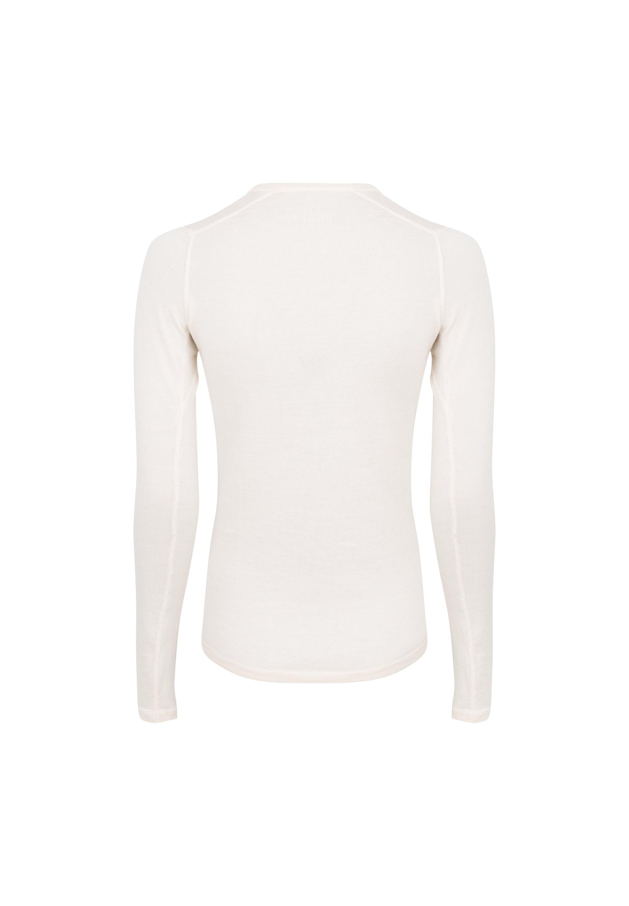 T-shirt thermique femme en laine mérinos Caleçon base chaude respirante et douce 2/6