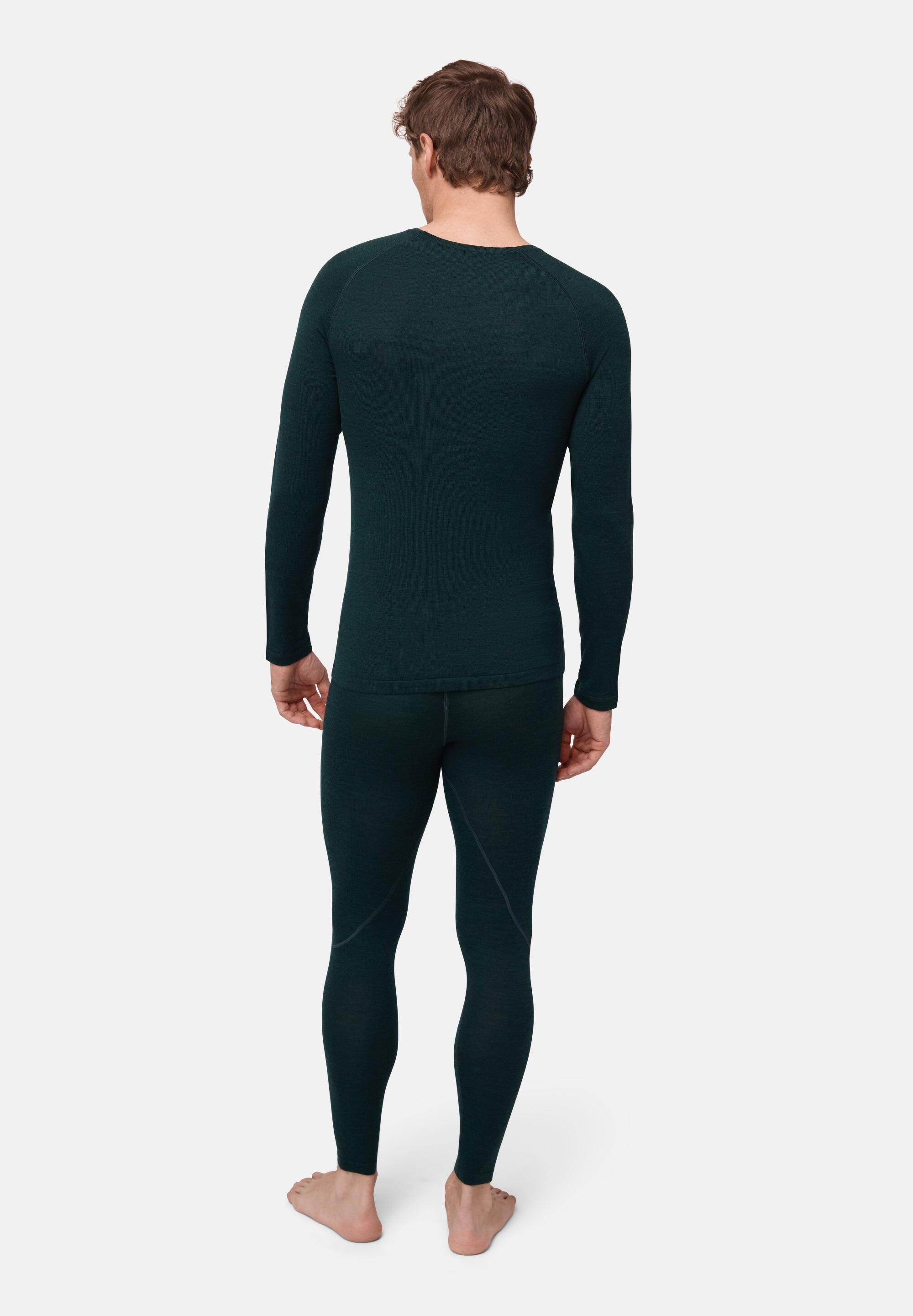 Ensemble thermique en laine mérinos pour homme Haut et pantalon 4/6