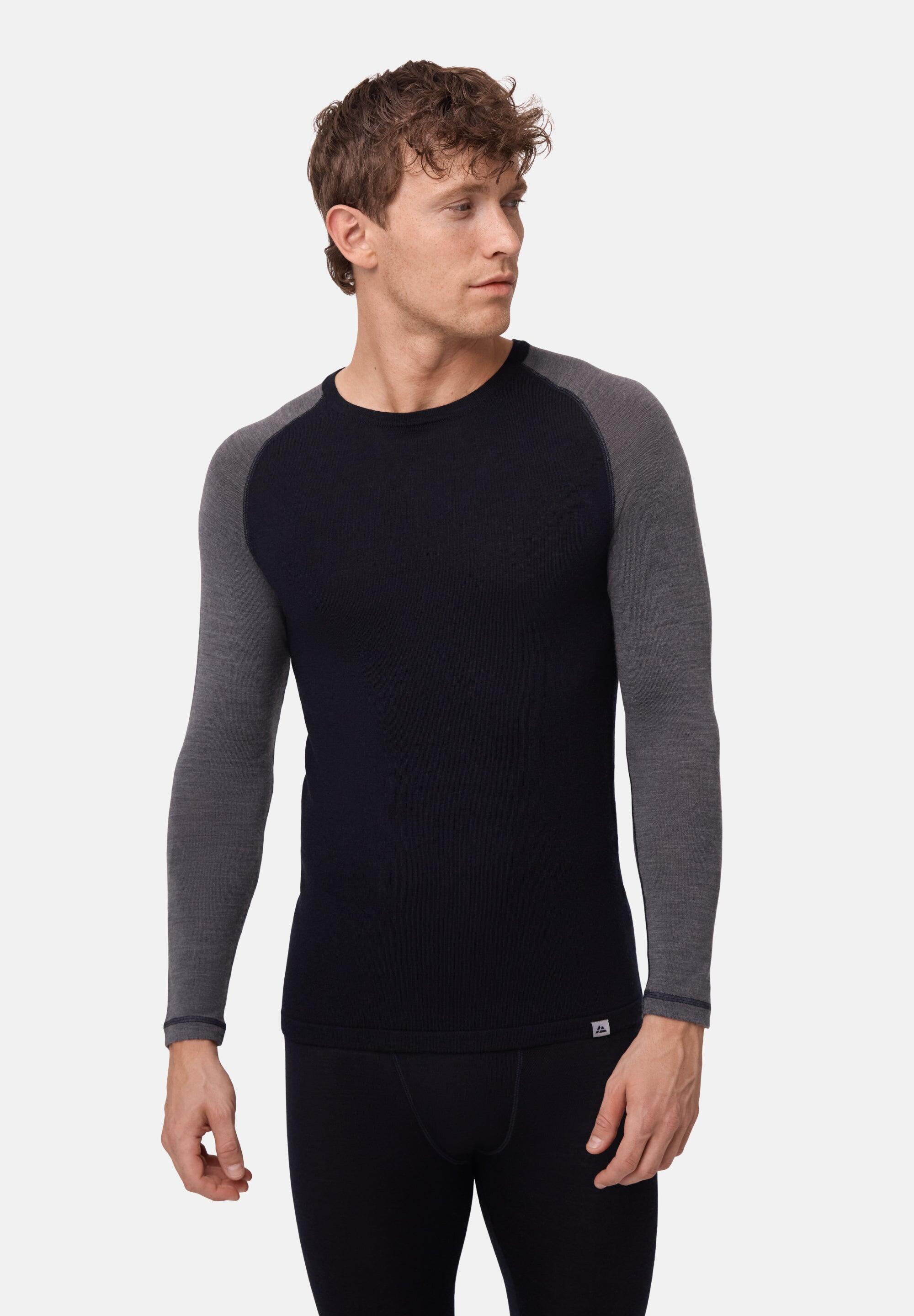Heren merinowollen thermoset Ondergoed Top & Broek 5/6