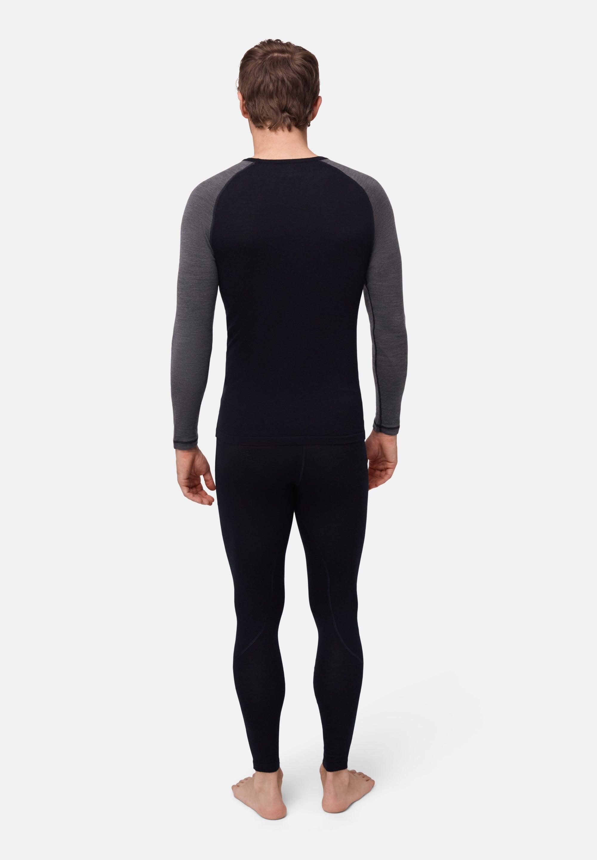 Heren merinowollen thermoset Ondergoed Top & Broek 4/6
