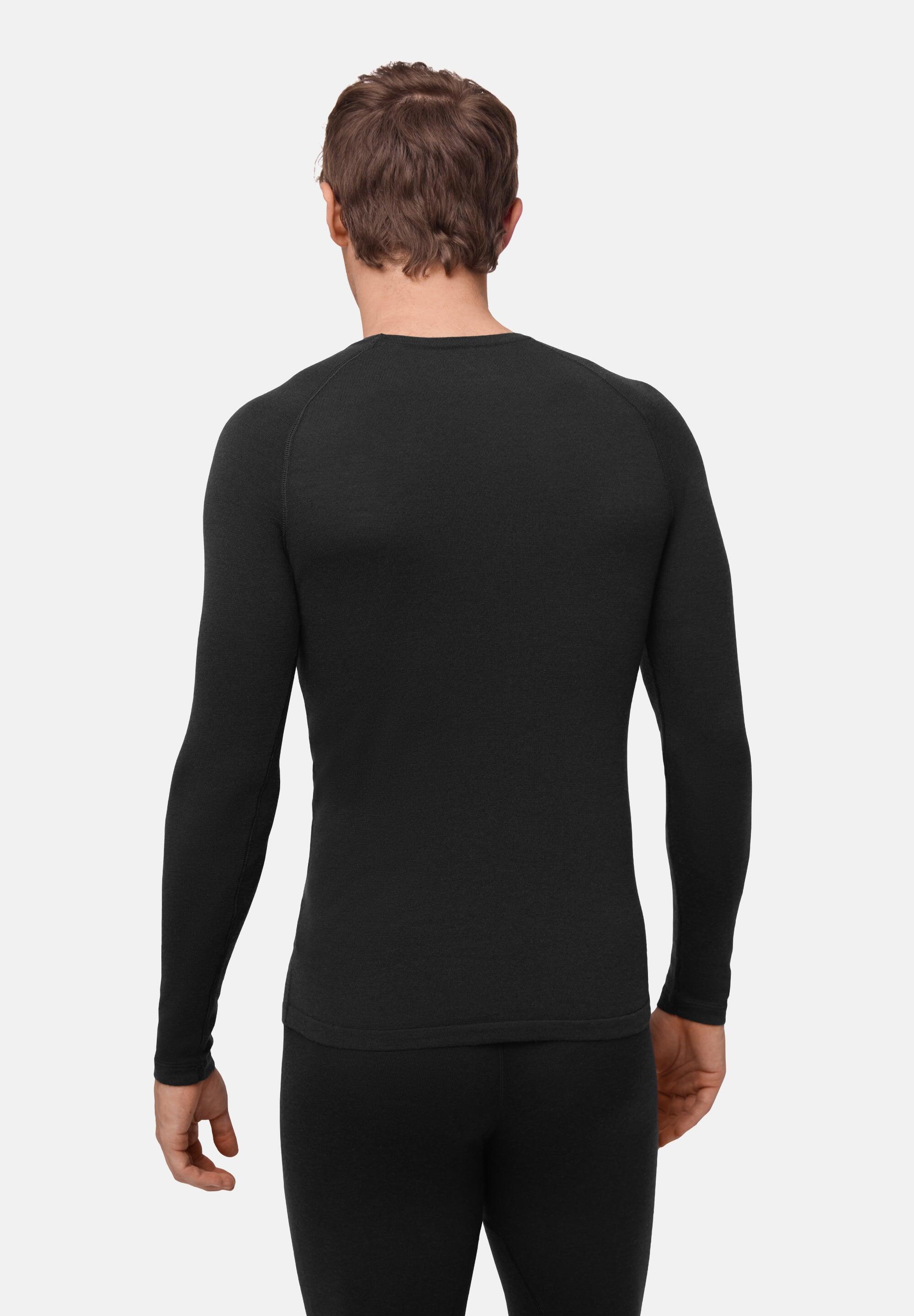 Heren merino thermoshirt lange mouw Warm ademend en comfortabel 4/6