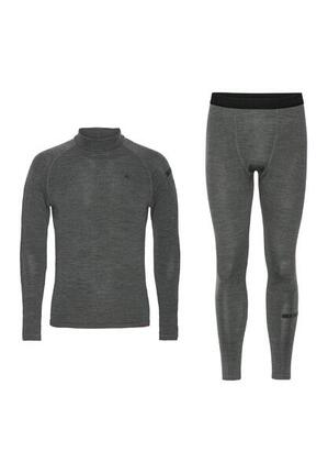 Herren Extreme Merino Baselayer Set Langarmshirt & Leggings Für Kalte Witterung
