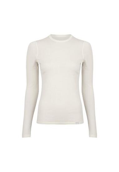 Damen Merino Langarmshirt Weich Warm Atmungsaktiv Baselayer