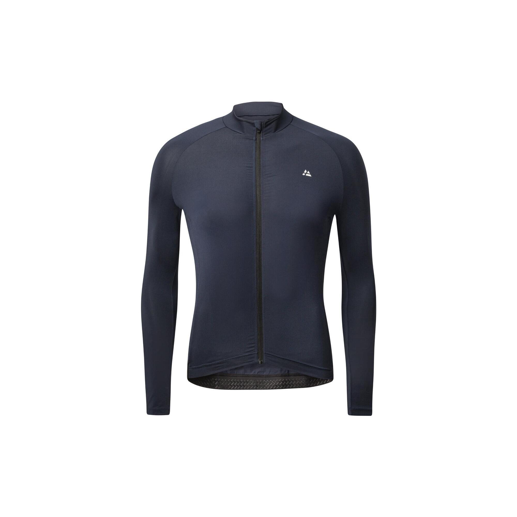 Danish Endurance - Maillot De Cyclisme Homme Manches Longues Thermique Route - Chemise Manches Longues - Bleu - 42 M/l - Decathlon