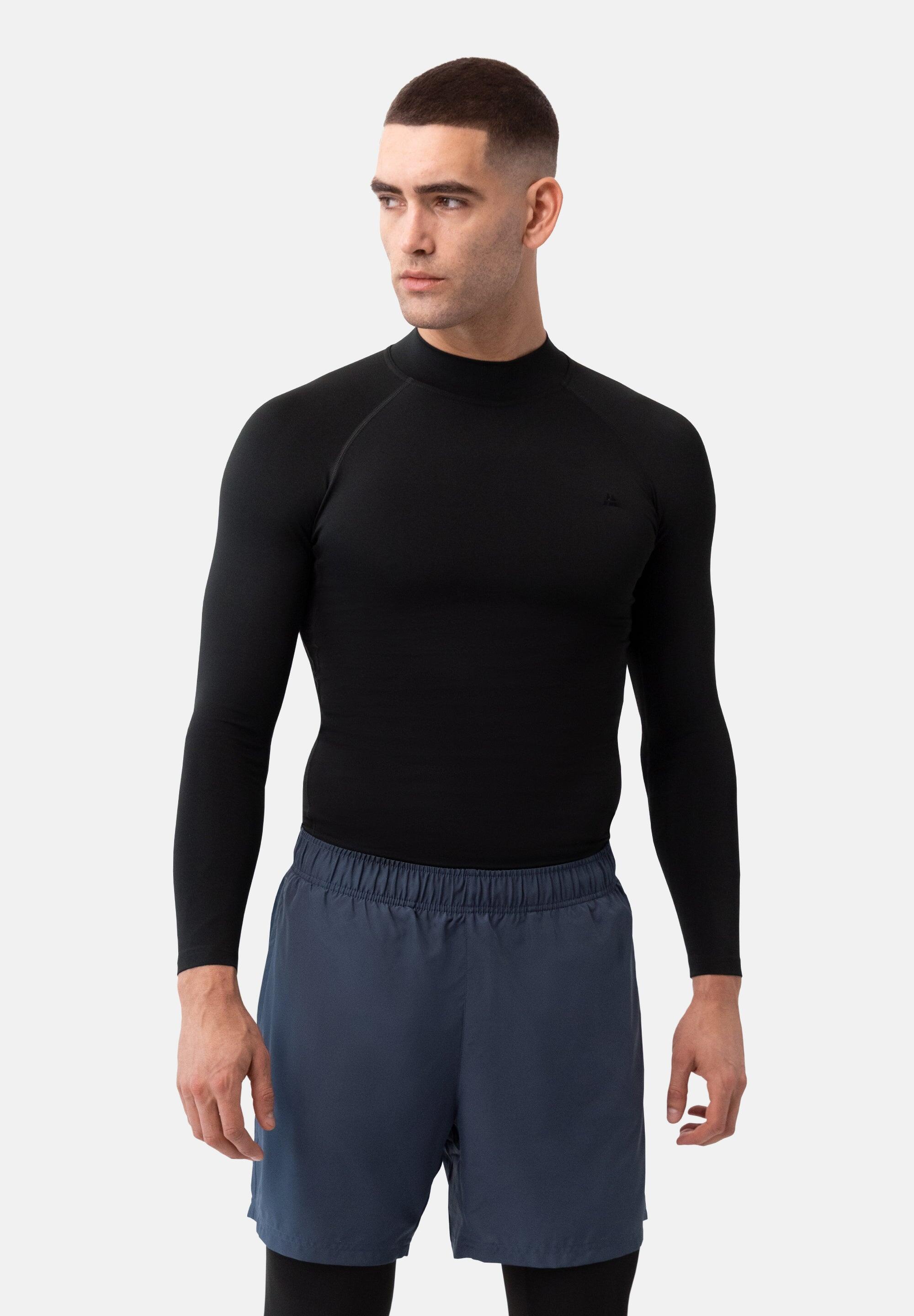 Haut de compression homme manches longues entraînement et course 2-pack 3/6