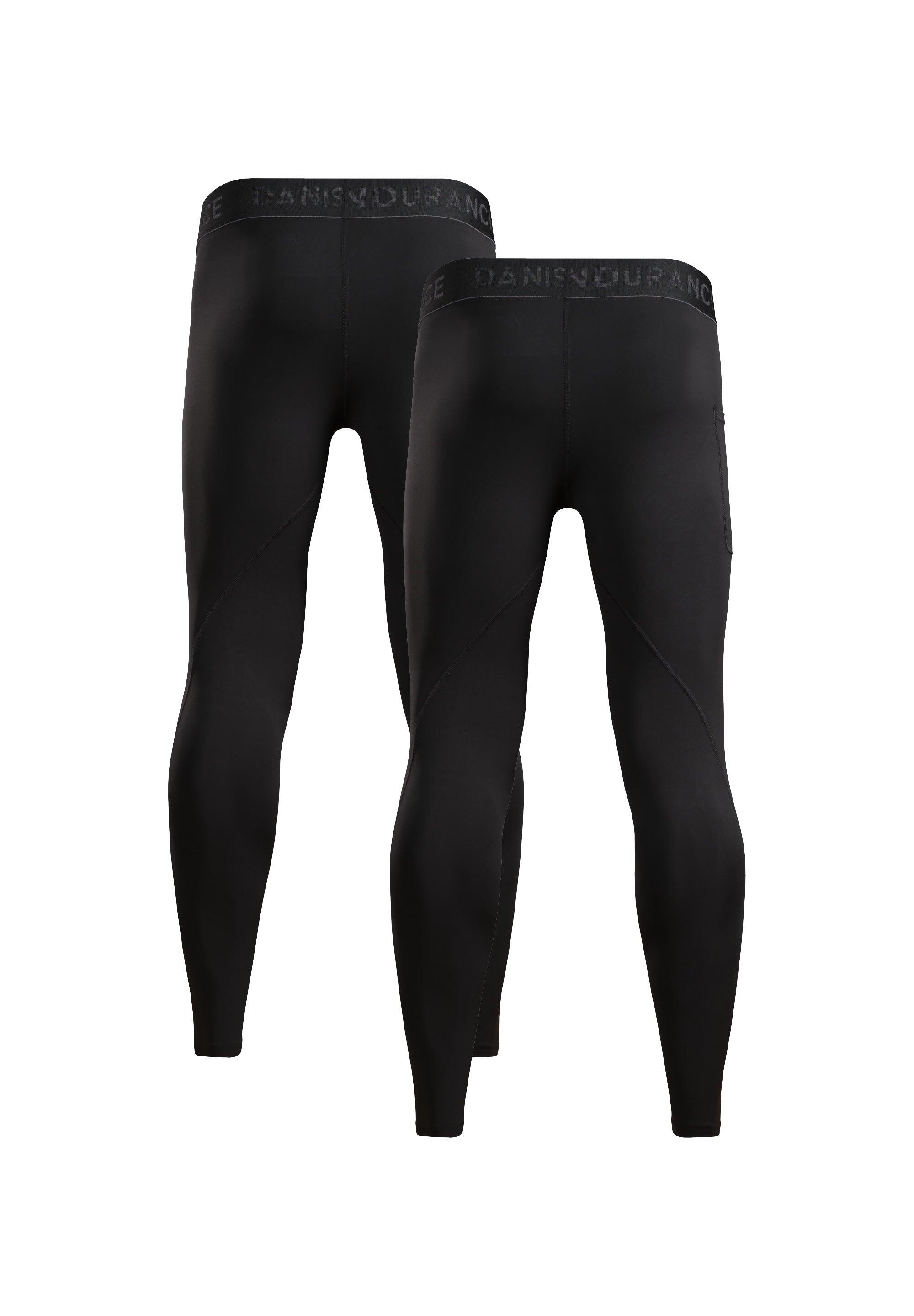 Pantaloni a compressione uomo Asciugatura rapida Riciclati Performance 2/6