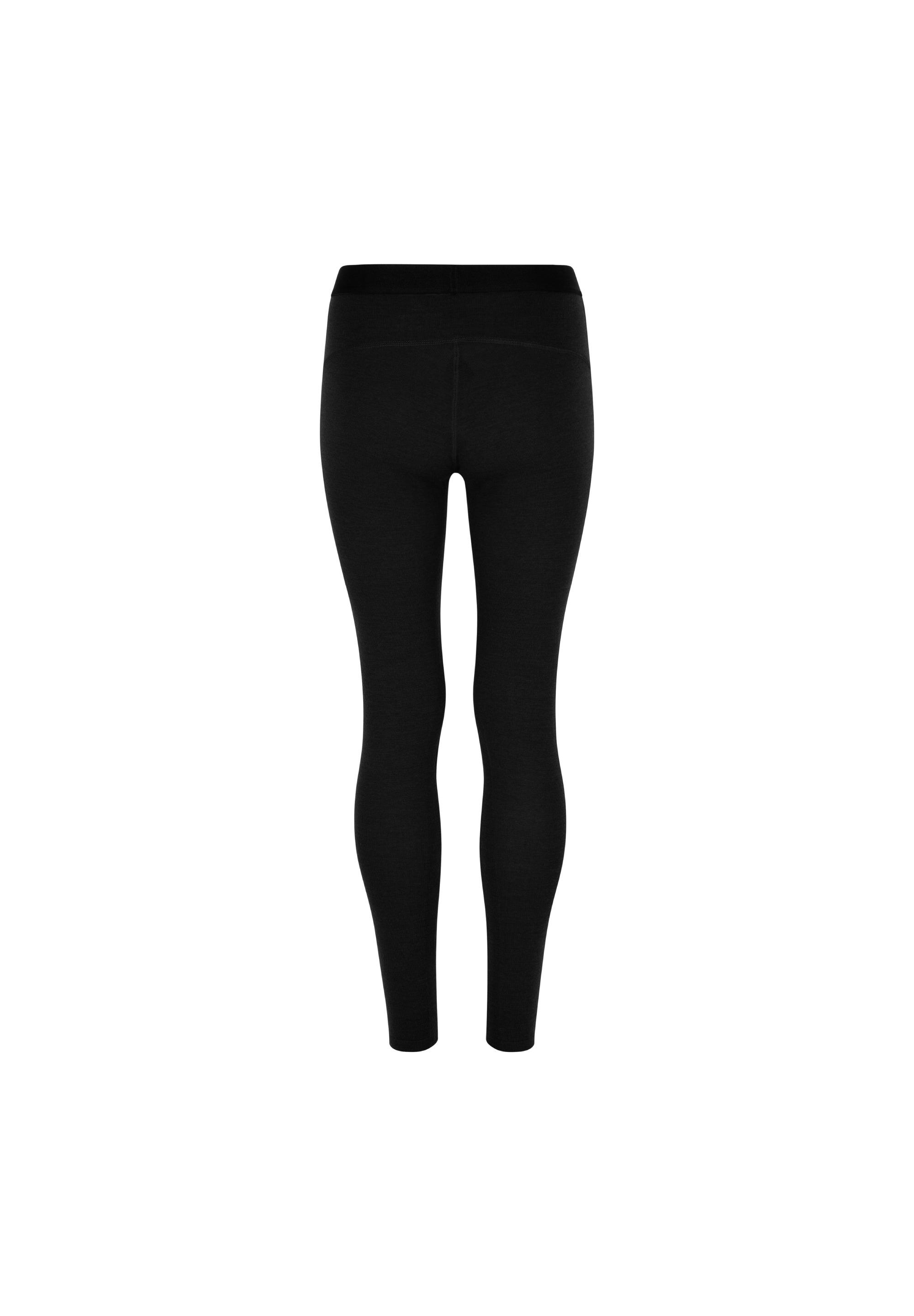 Leggings térmicas de lã merino femininas Capa base quente e respirável 2/6