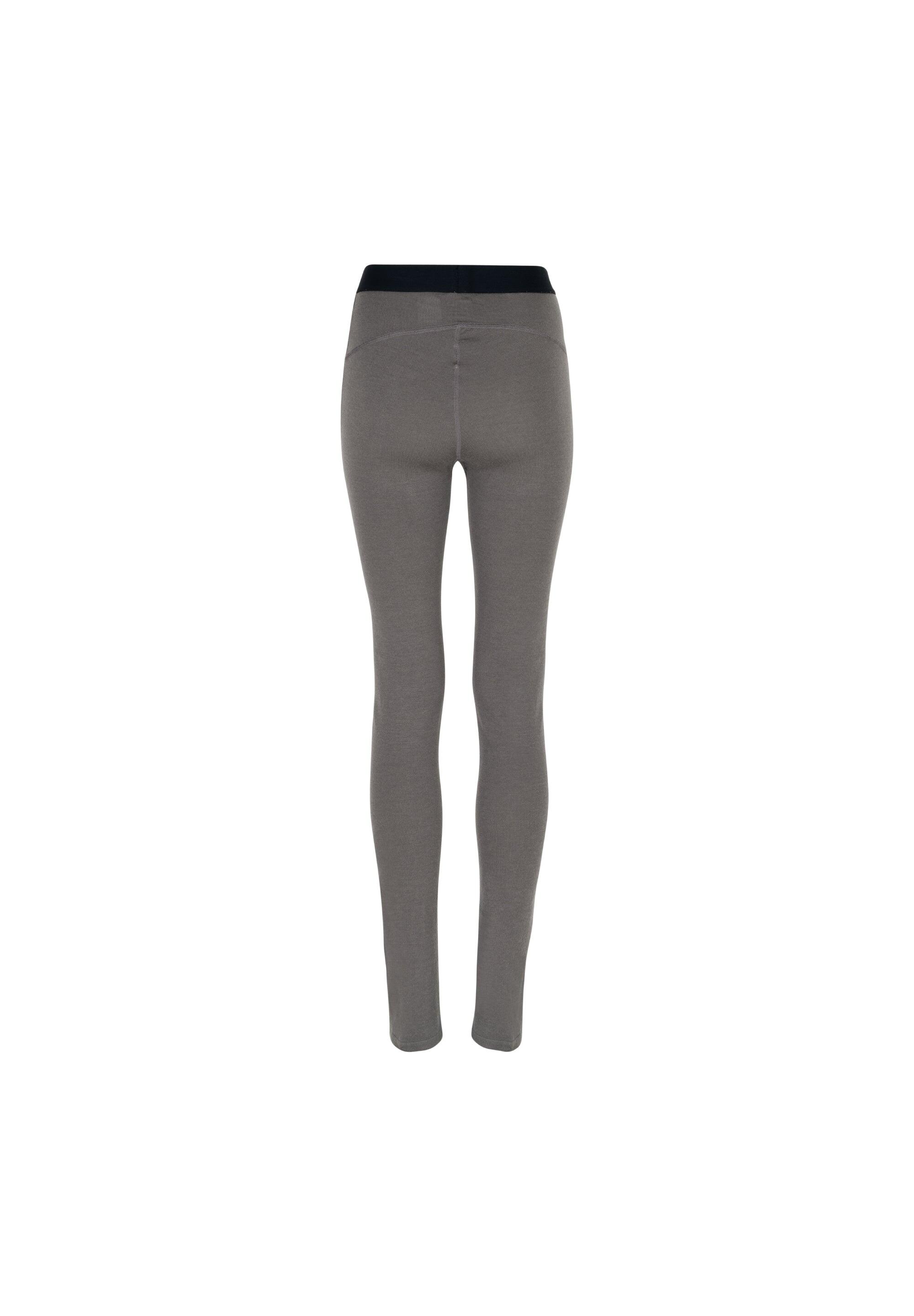 Leggings térmicas de lã merino femininas Capa base quente e respirável 2/6