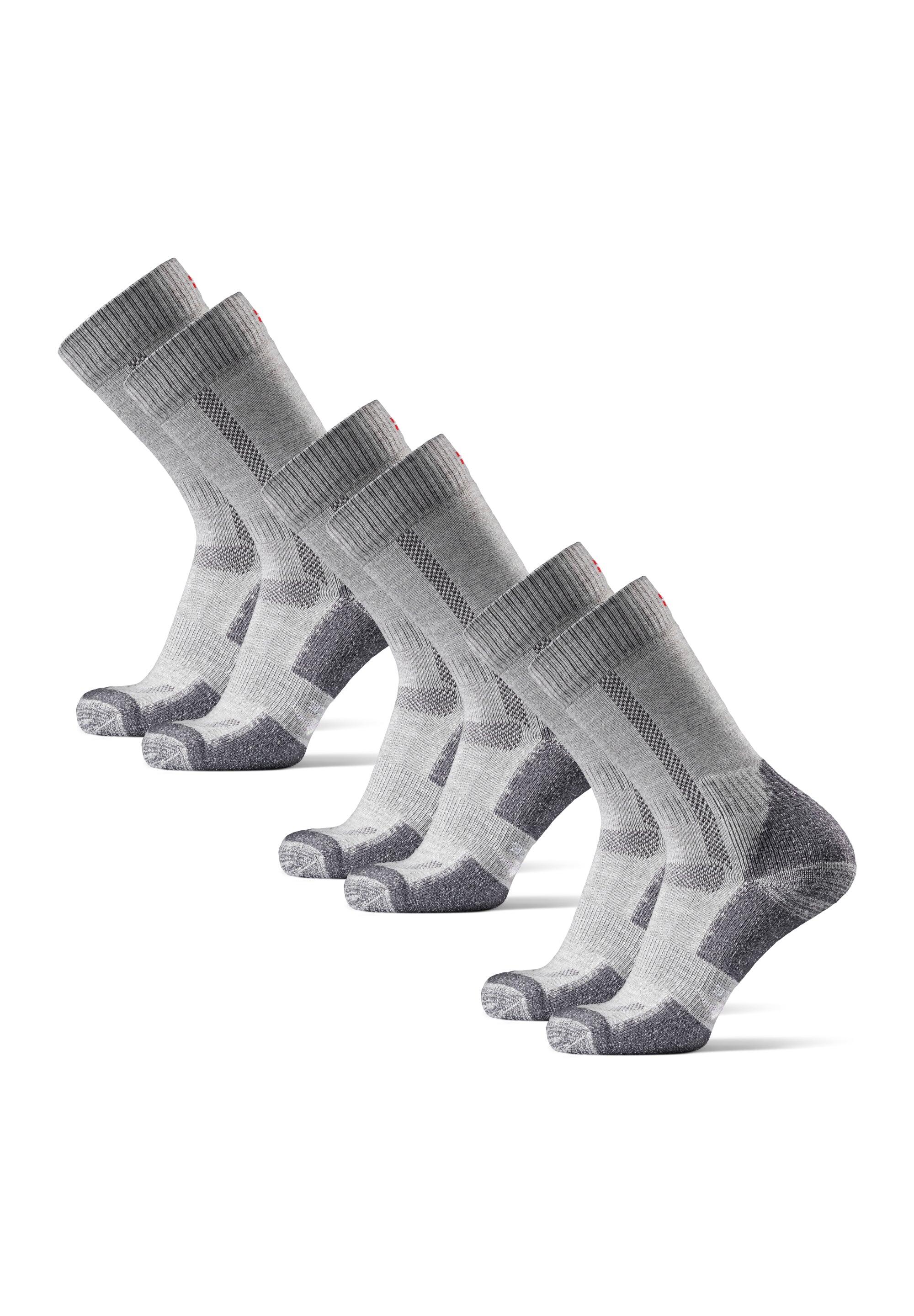 Calcetines de senderismo 3 pares Lana Merino Antiampollas Unisex 3/5