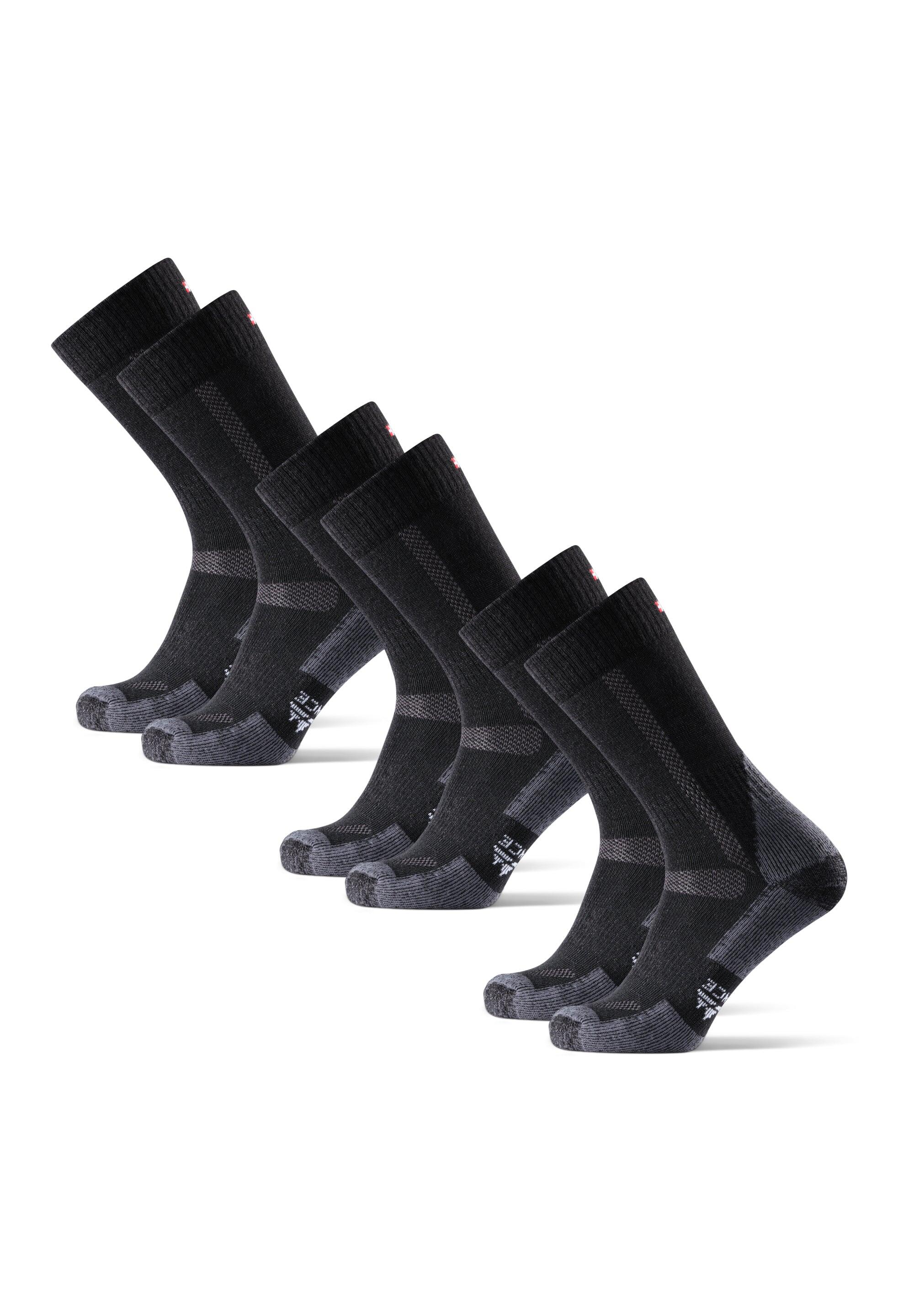 Calcetines de senderismo 3 pares Lana Merino Antiampollas Unisex 3/5