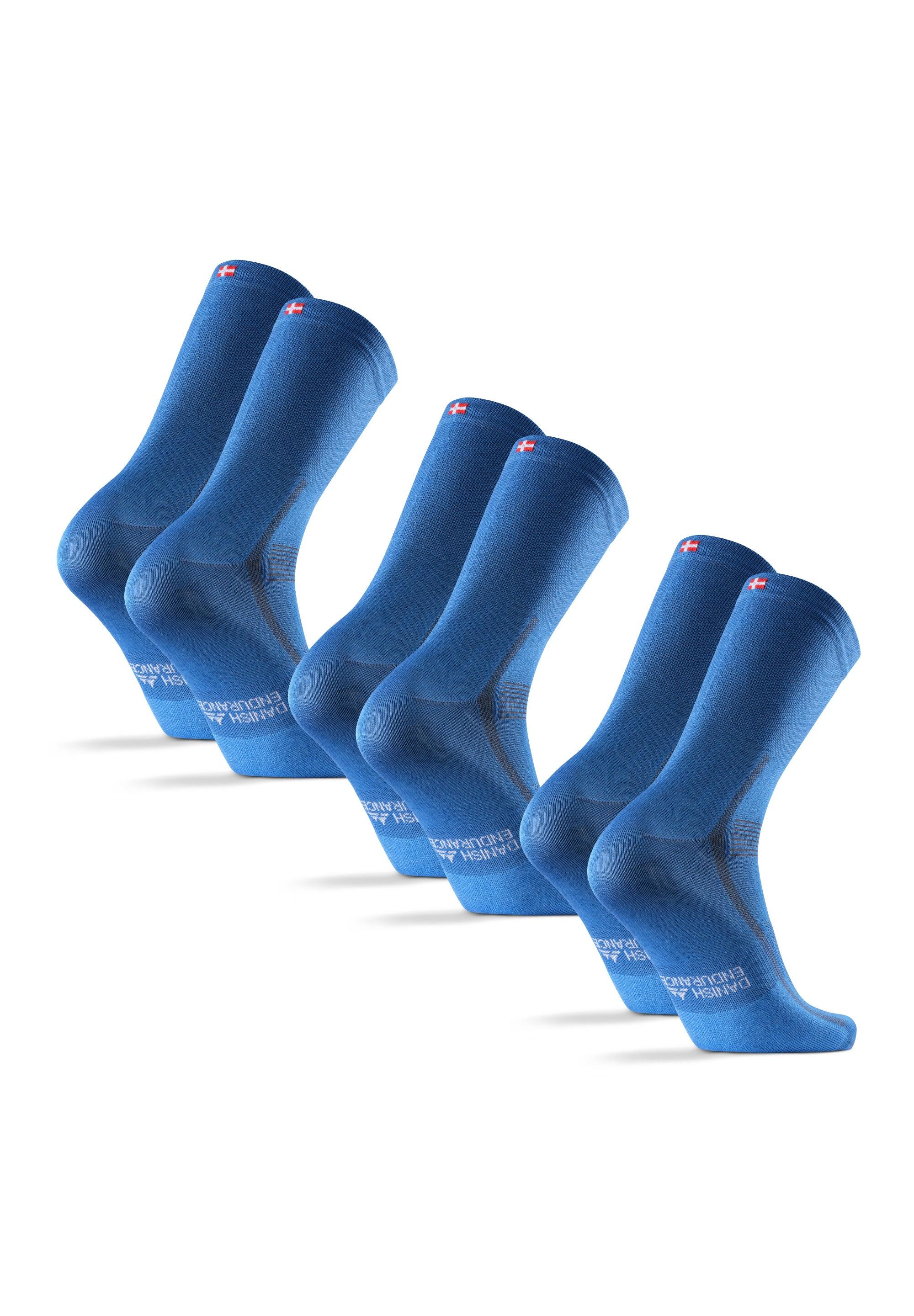 Calcetines de ciclismo 3 pares Transpirables con Amortiguación Pro 2/5